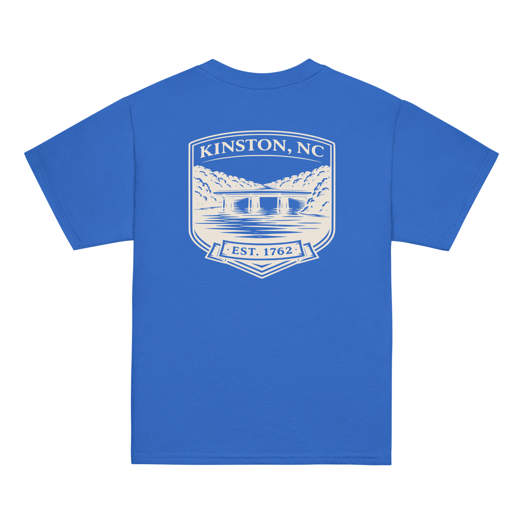 Kinston, NC - Neuse River Bridge - Youth Classic Tee