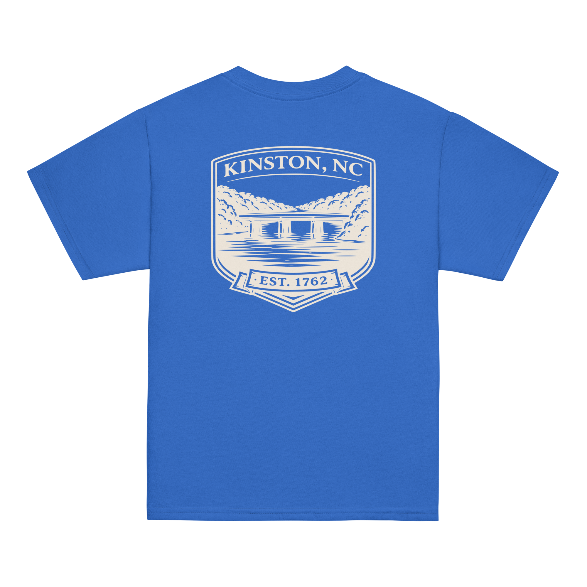 Kinston, NC - Neuse River Bridge - Youth Classic Tee