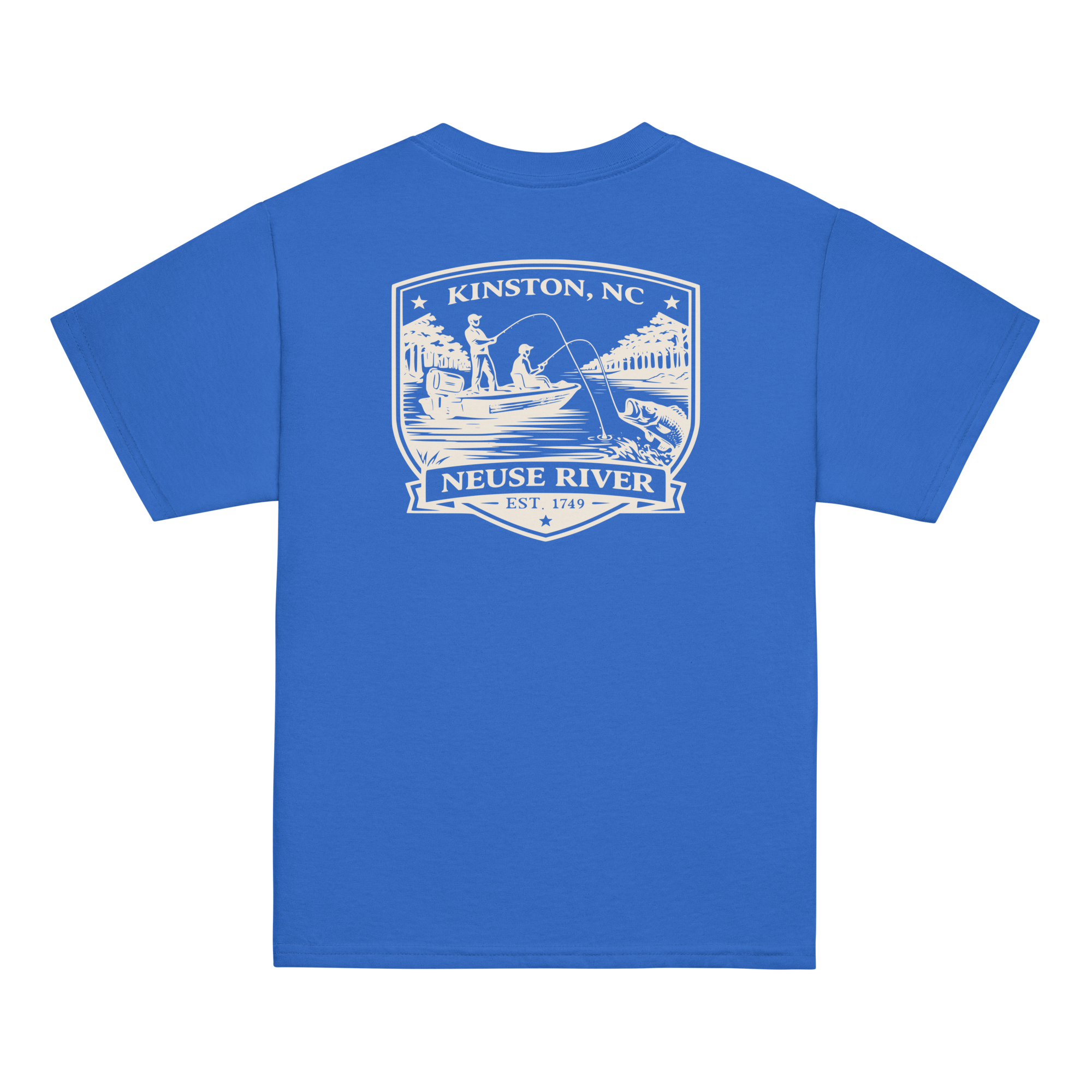 Kinston, NC - Neuse River Fishing - Youth Classic Tee