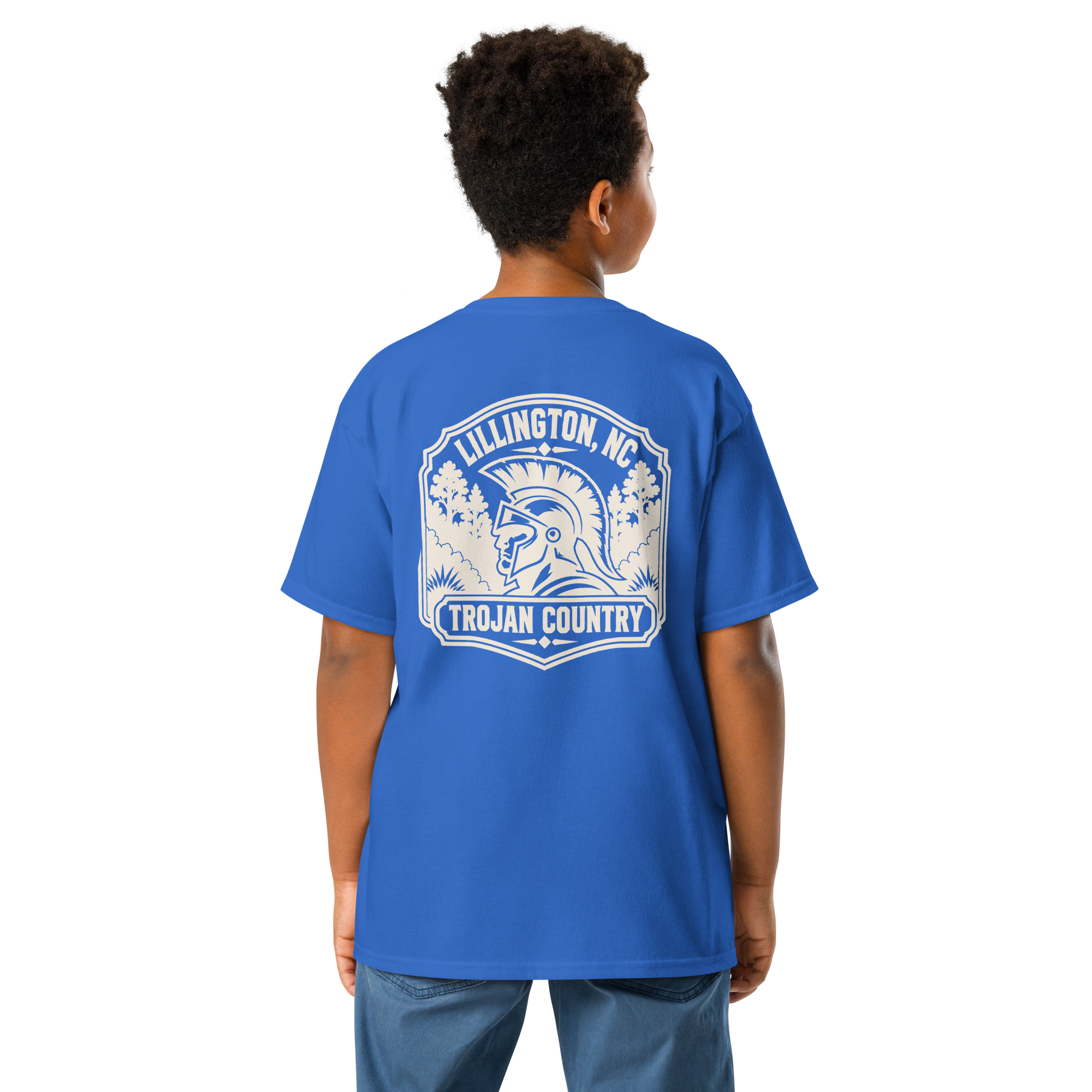 Lillington, NC - Trojan Country - Youth Classic Tee