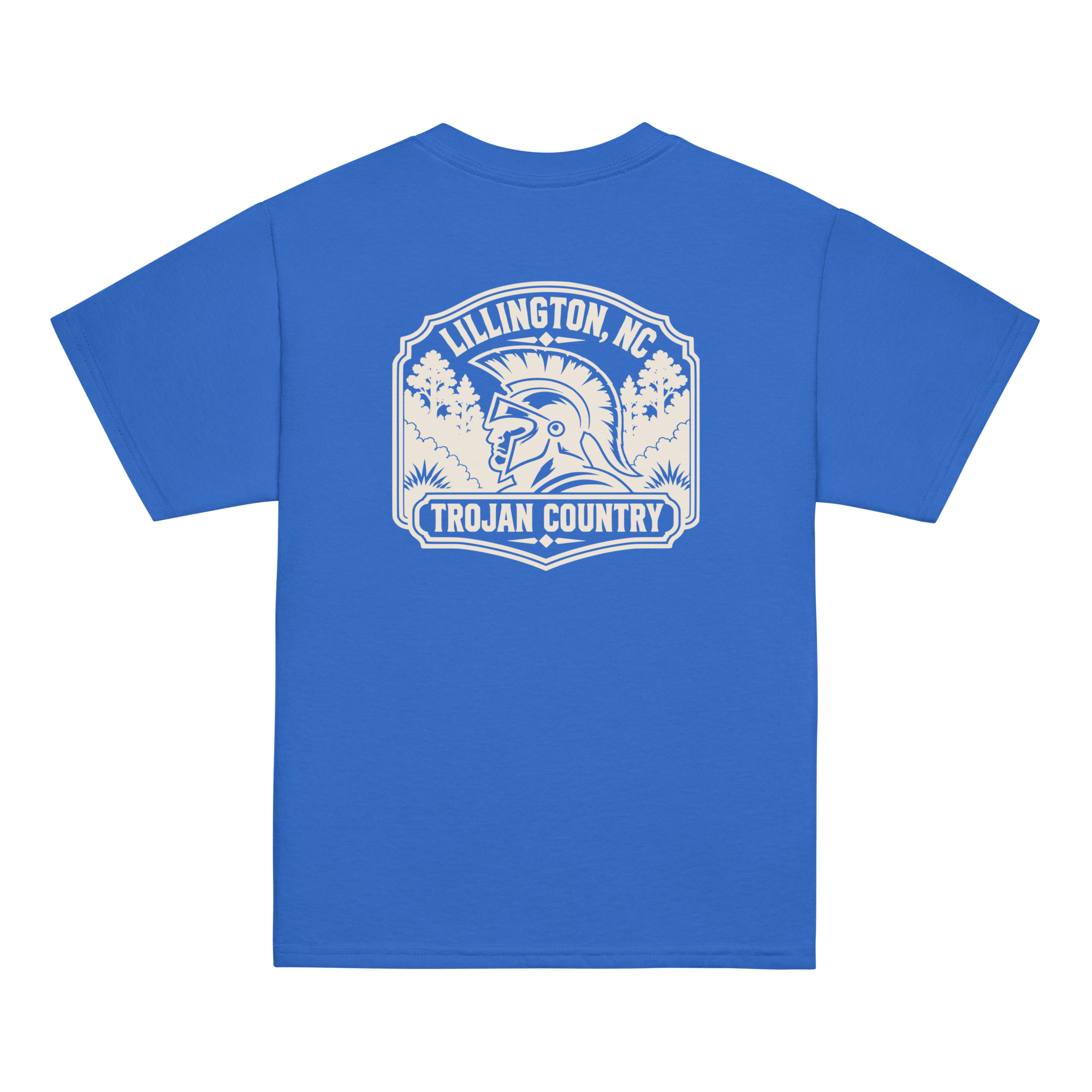 Lillington, NC - Trojan Country - Youth Classic Tee