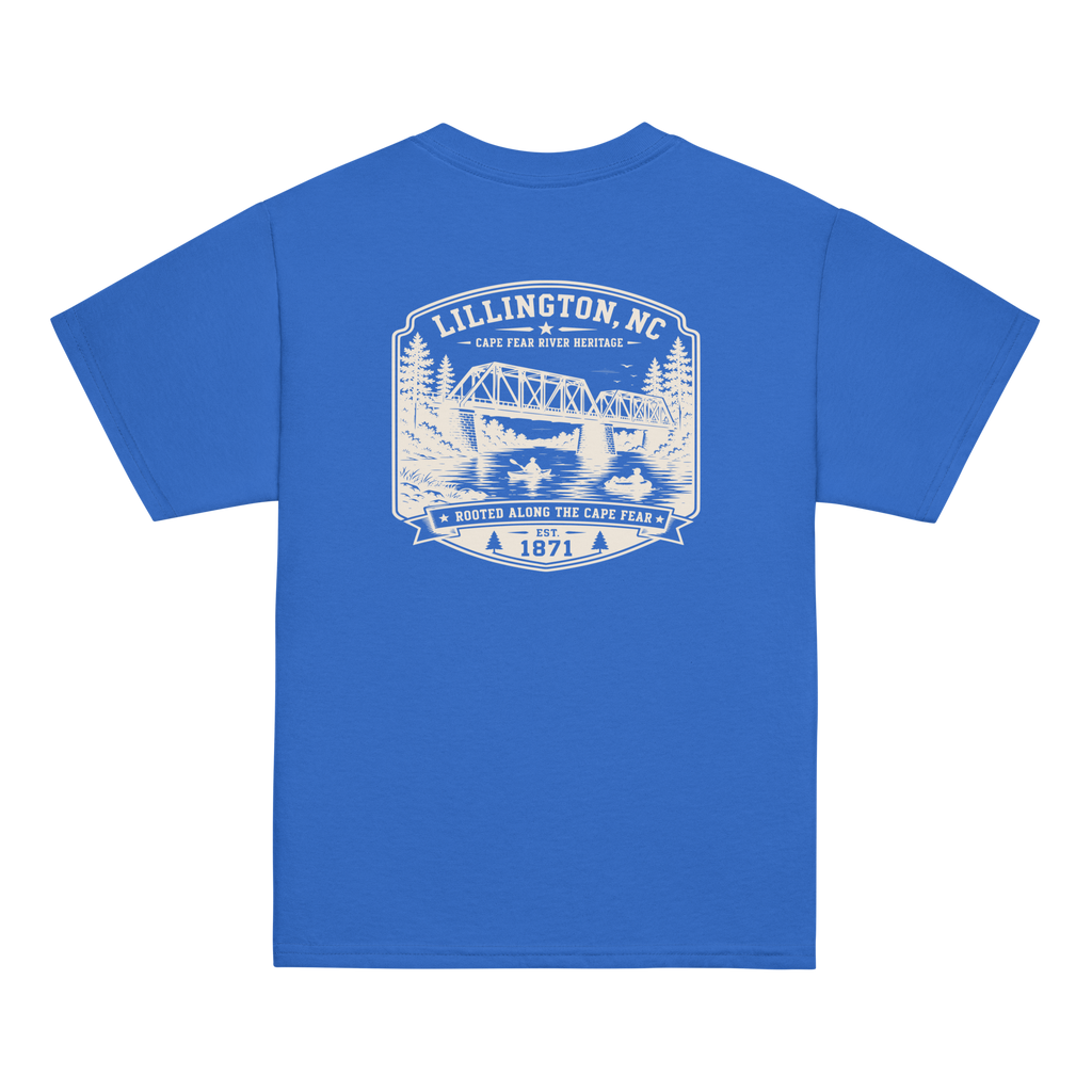 Lillington, NC - Old Trestle Bridge - Youth Classic Tee