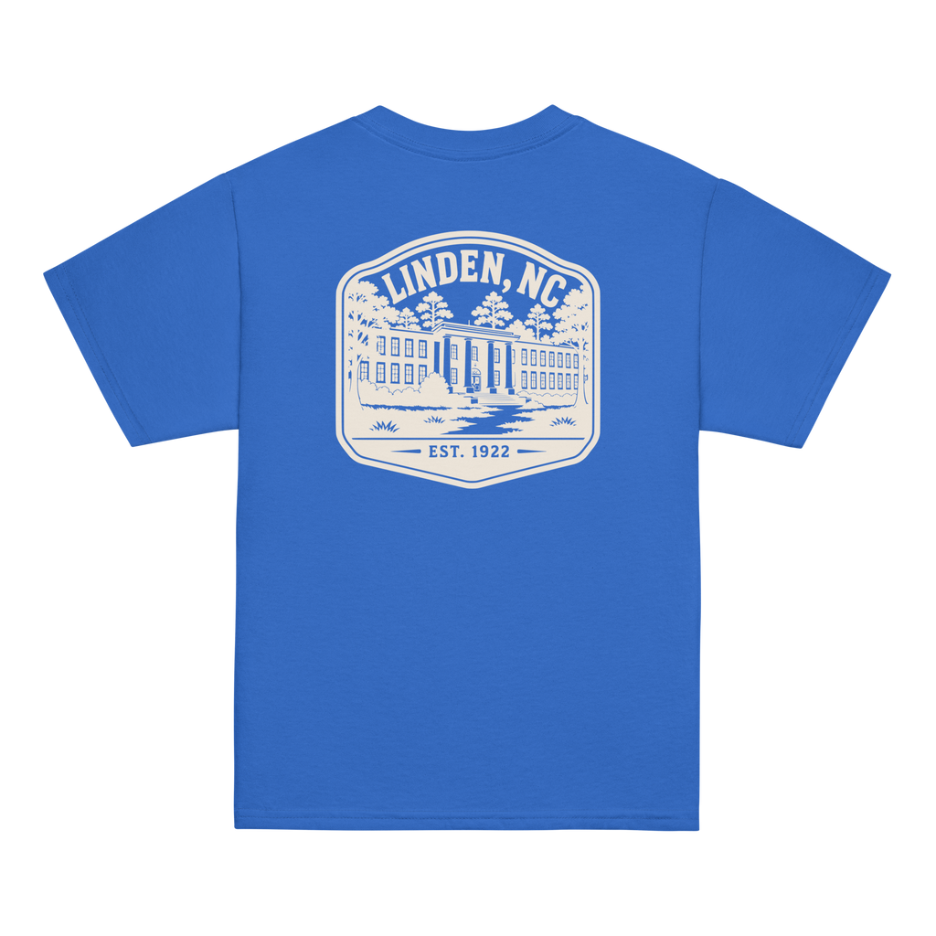 Linden, NC - Old Linden School - Youth Classic Tee