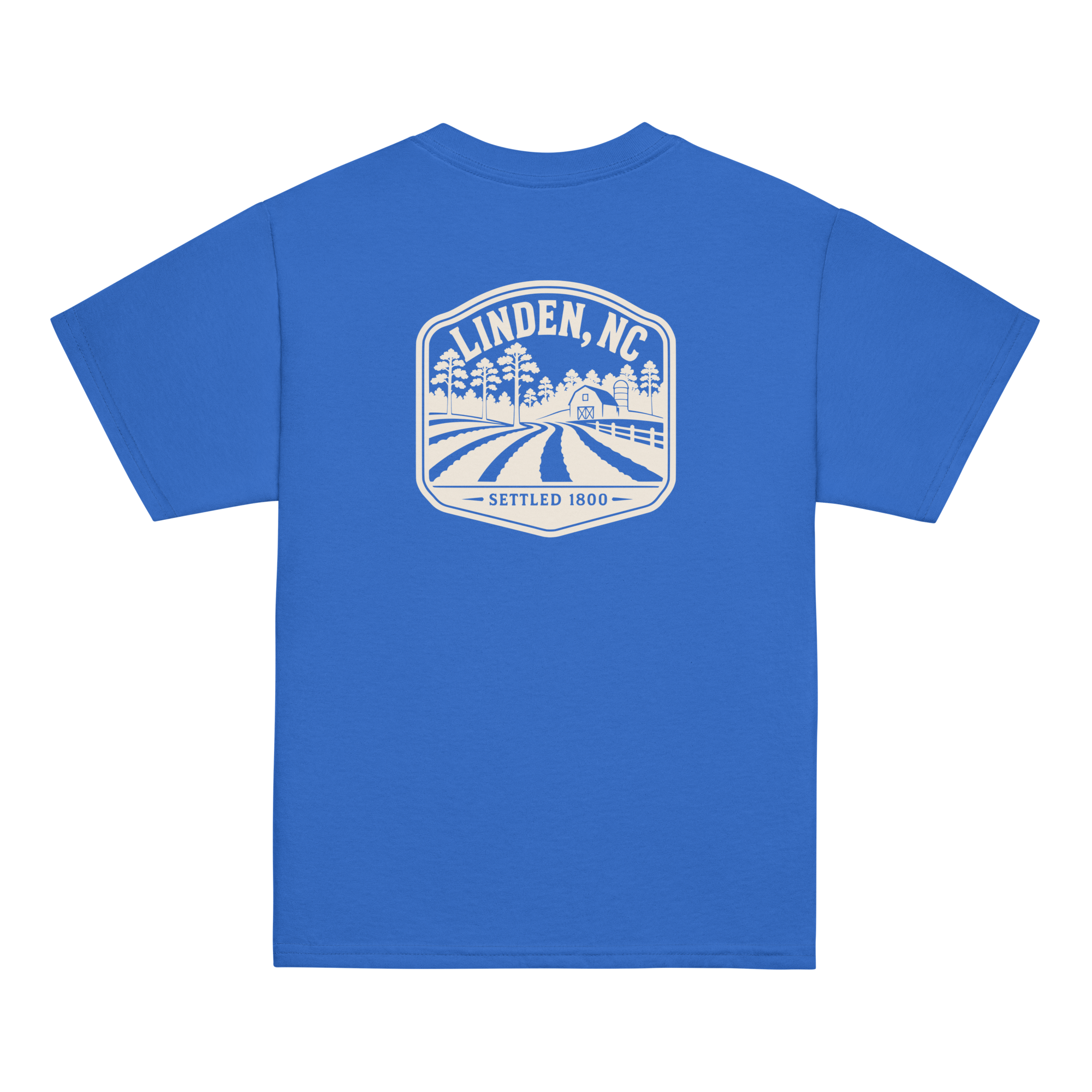 Linden, NC - Farm Life - Youth Classic Tee