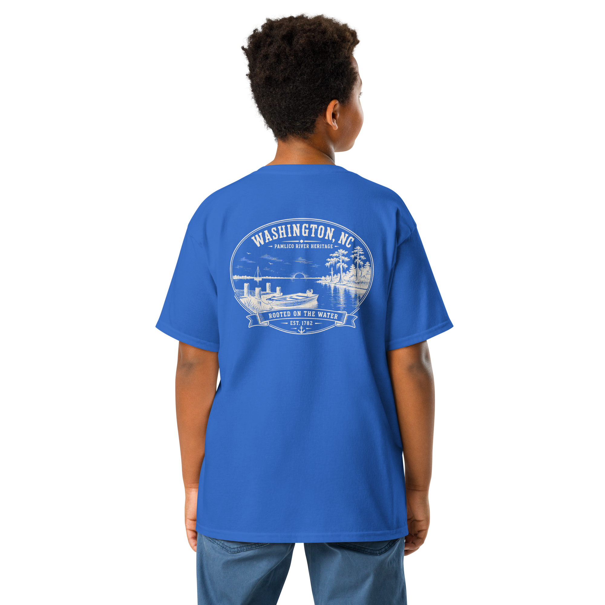 Little Washington, NC - The Pamlico - Youth Classic Tee
