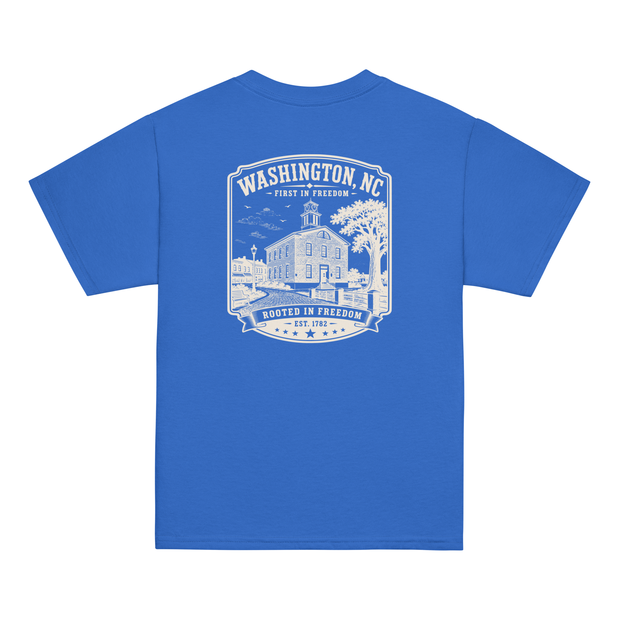 Little Washington, NC - Rooted In Freedom - Youth Classic Tee