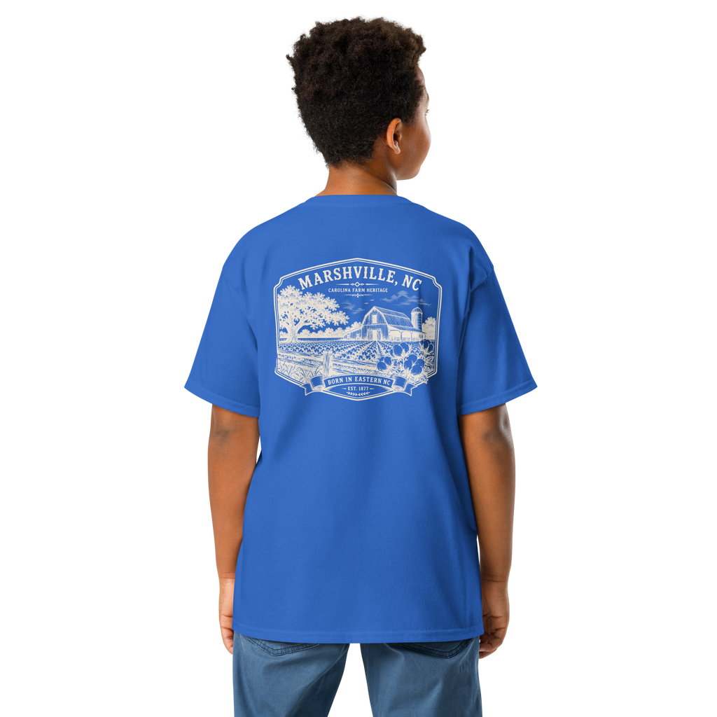 Marshville, NC - Carolina Farm Heritage - Youth Classic Tee