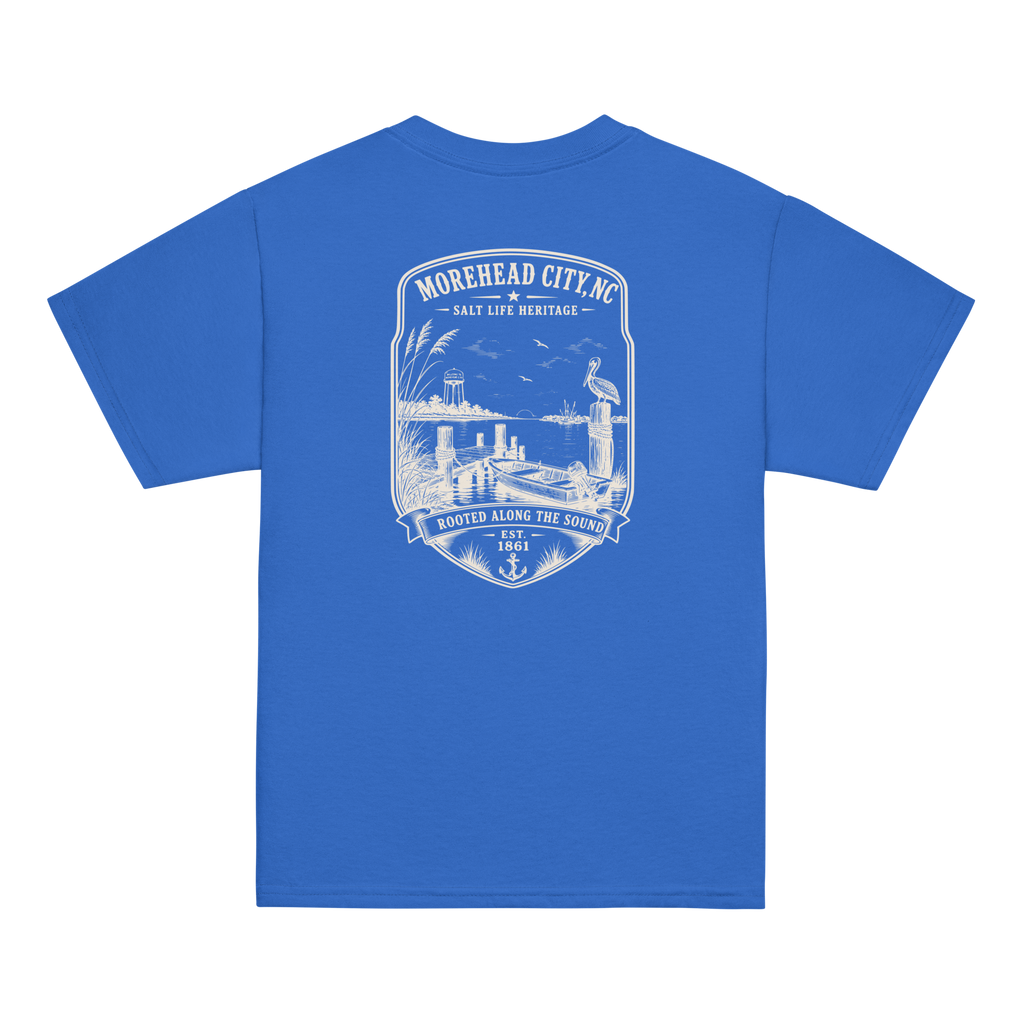 Morehead City, NC - Rooted Along The Sound- Youth Classic Tee