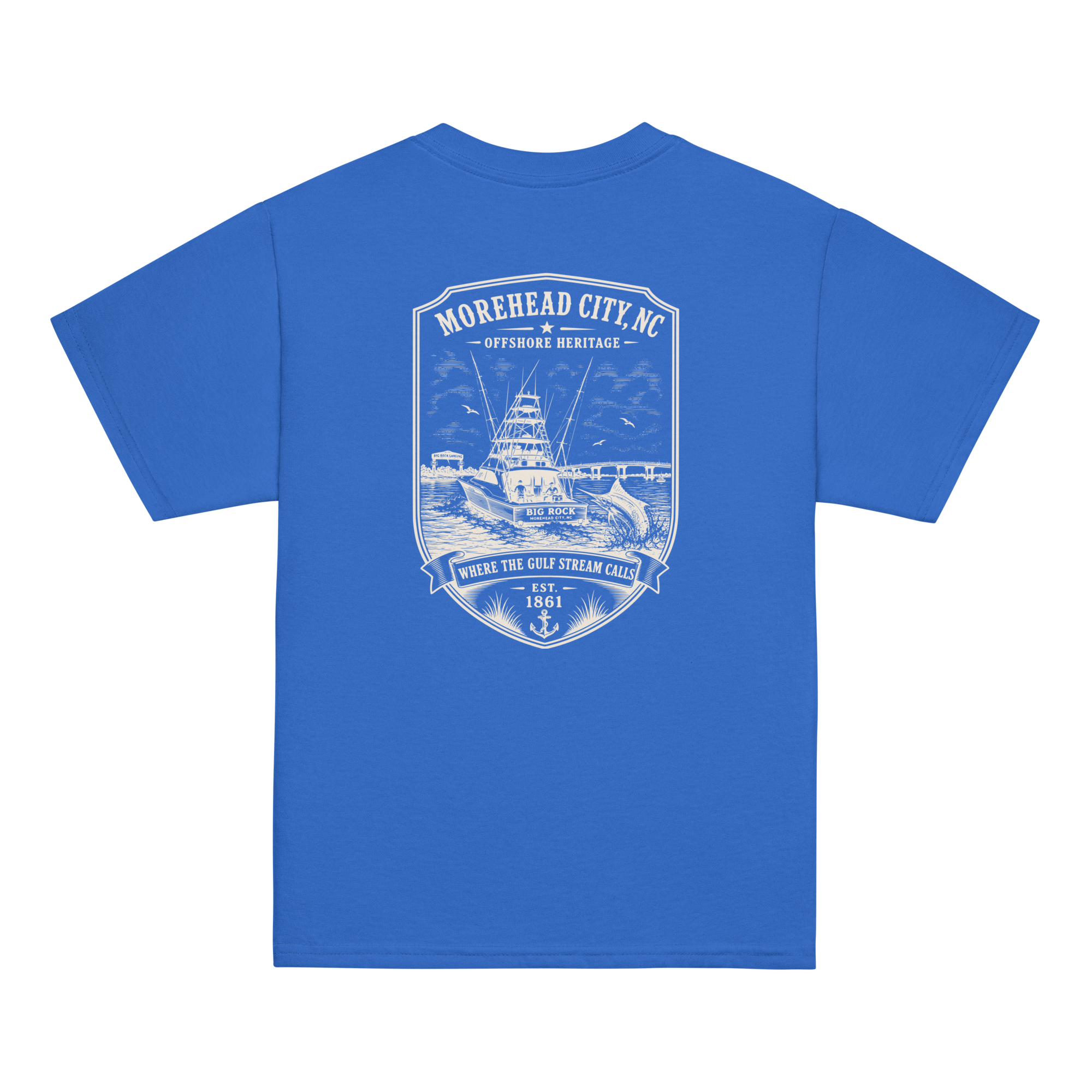 Morehead City, NC - Big Rock - Youth Classic Tee