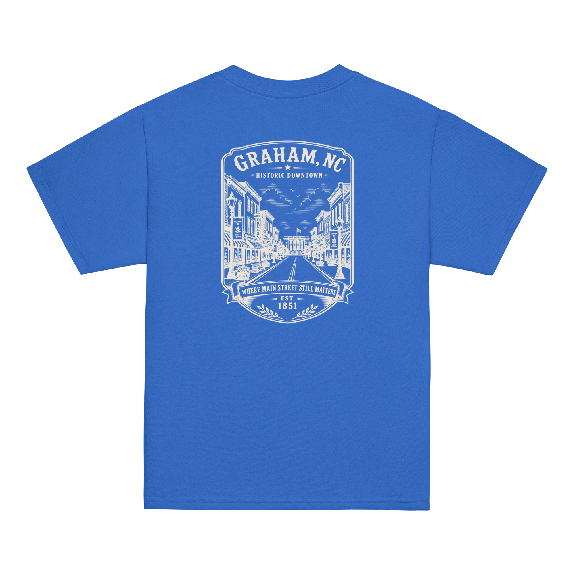 Graham, NC - Downtown - Youth Classic Tee