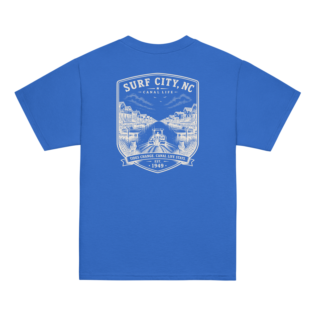 Surf City, NC - Canal Life - Youth Classic Tee