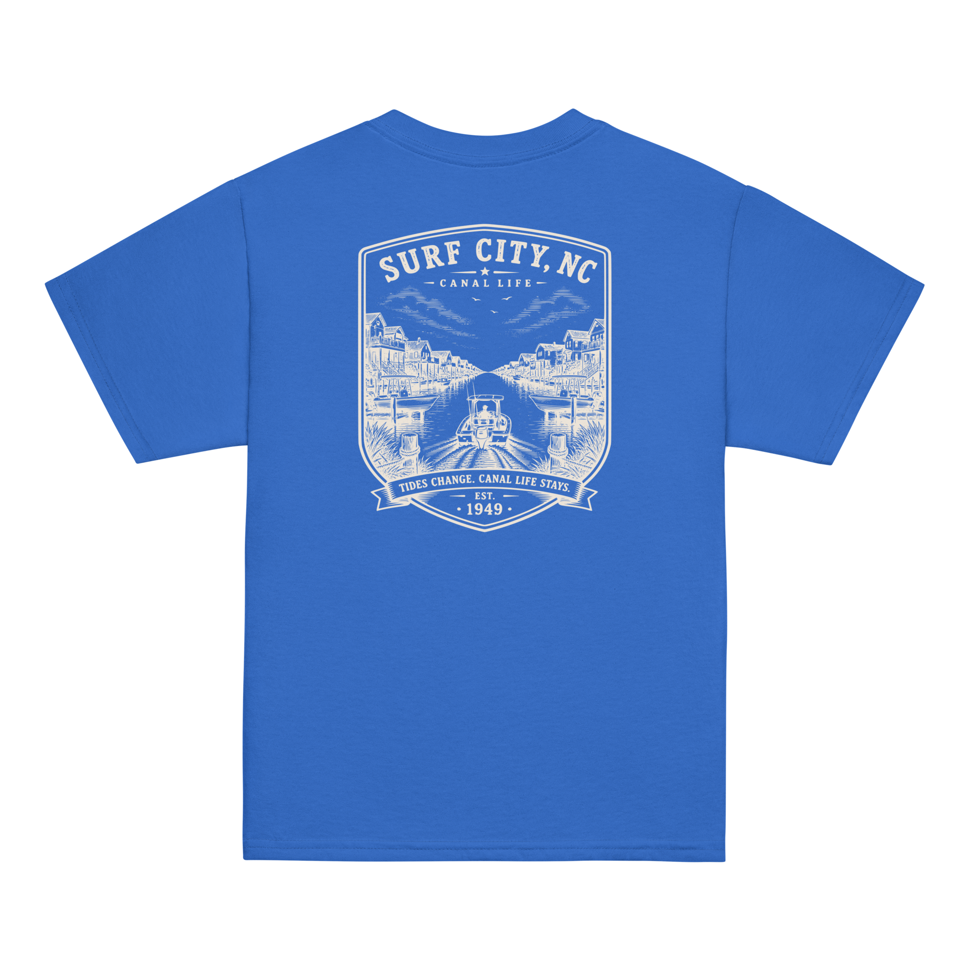 Surf City, NC - Canal Life - Youth Classic Tee