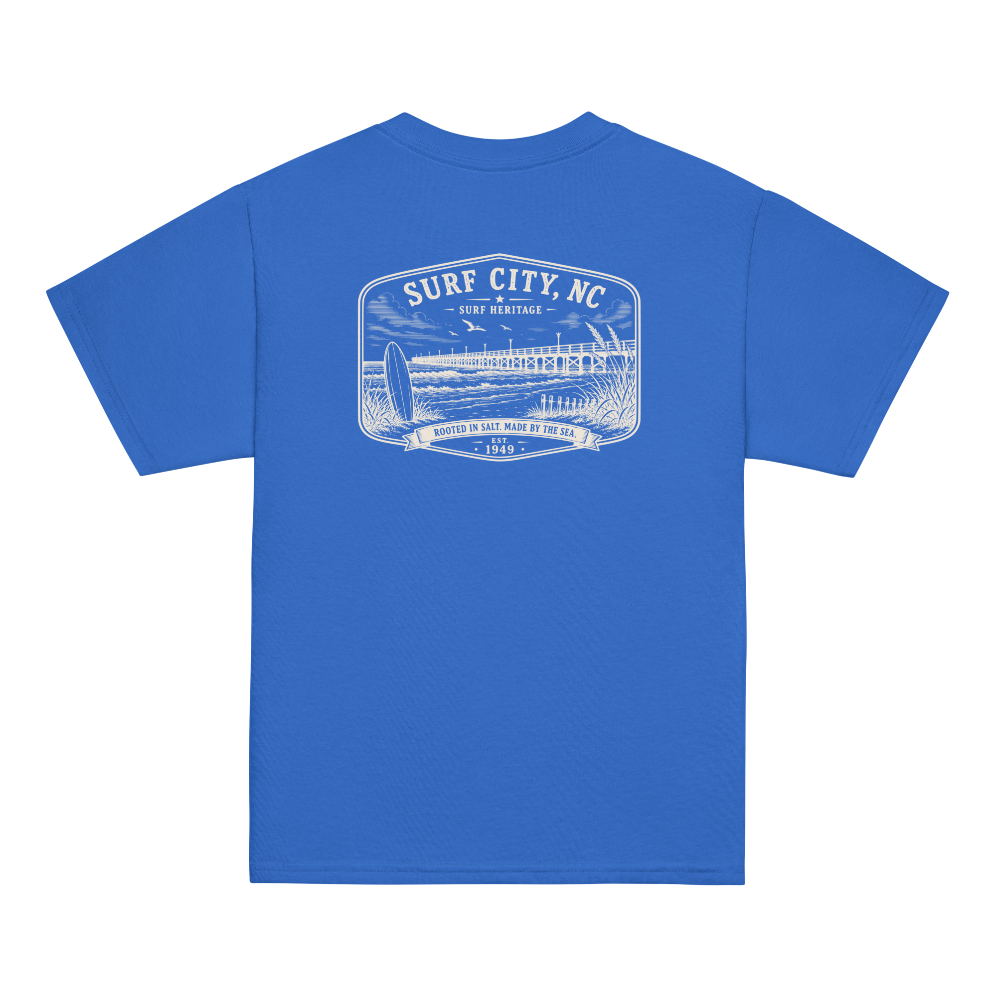 Surf City, NC - Surf Heritage - Youth Classic Tee