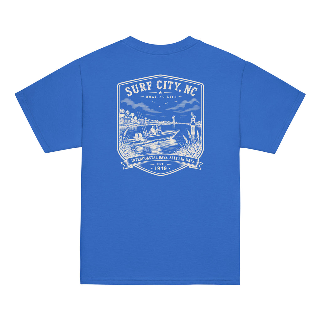 Surf City, NC - Boating Life - Youth Classic Tee