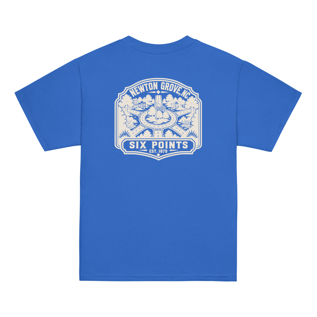Newton Grove, NC - Six Points - Youth Classic Tee