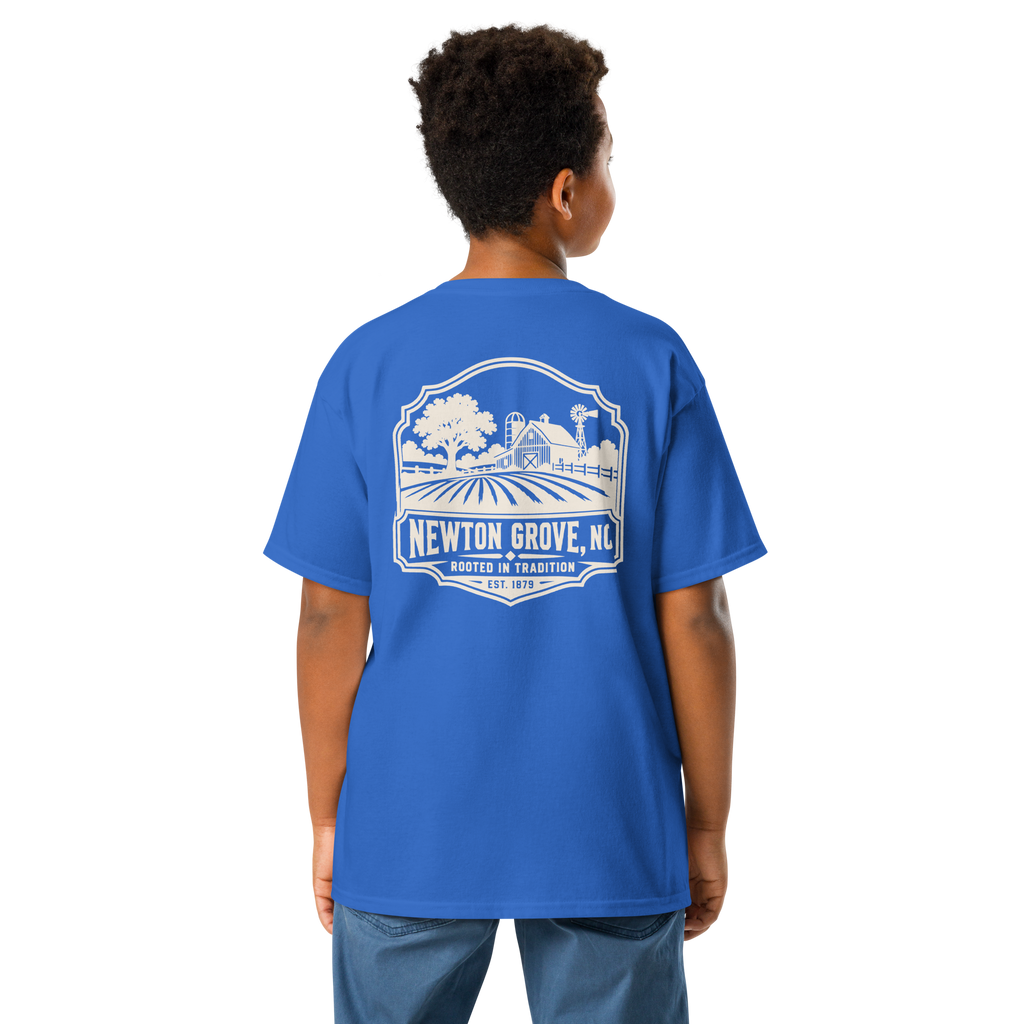 Newton Grove, NC - Farm Heritage - Youth Classic Tee