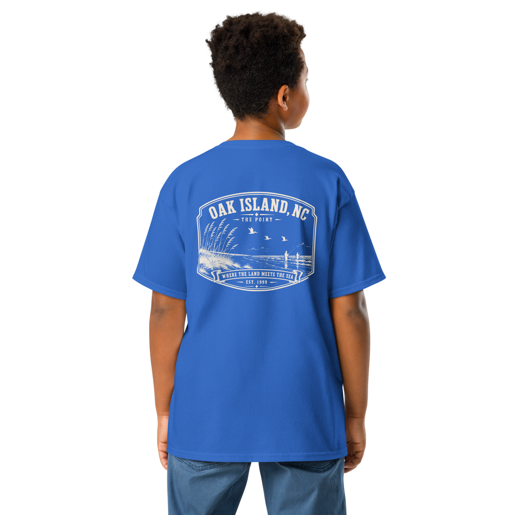 Oak Island, NC - The Point - Youth Classic Tee