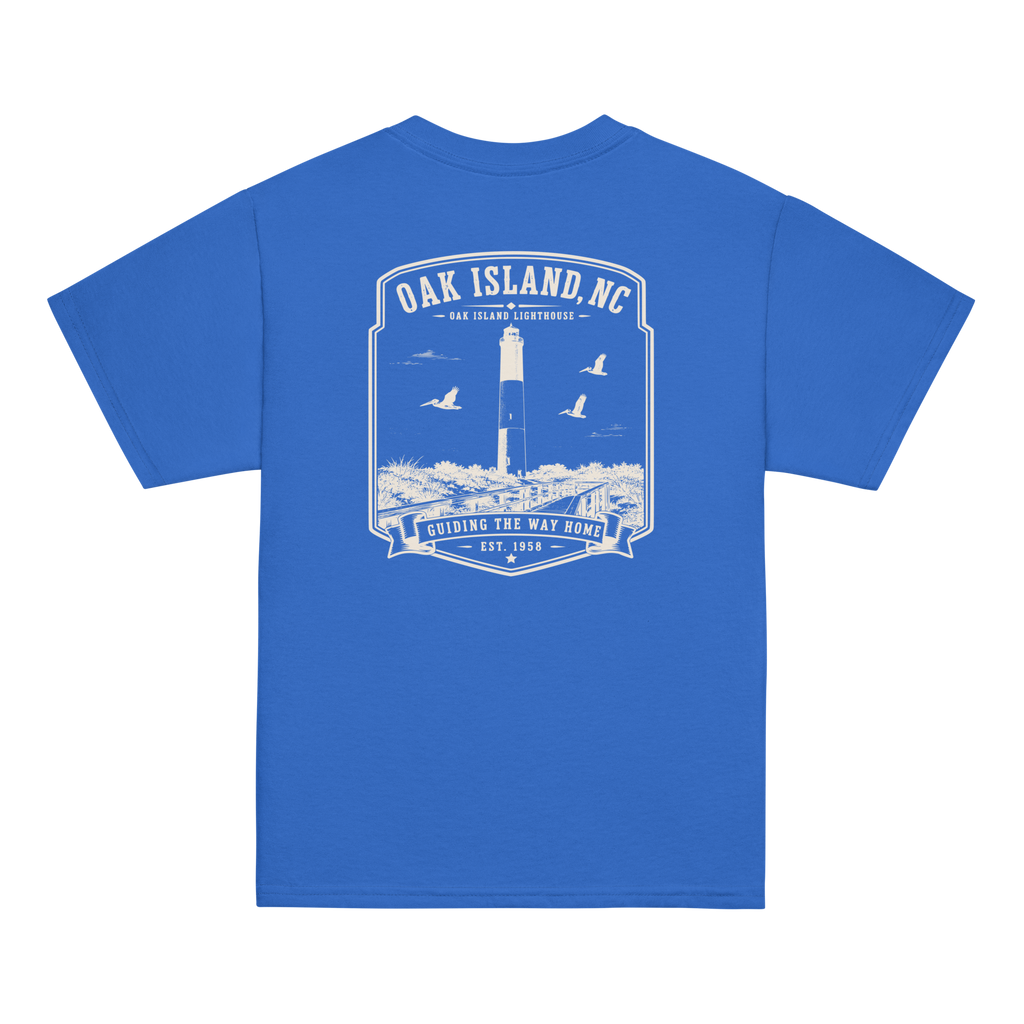 Oak Island, NC - Oak Island Lighthouse - Youth Classic Tee