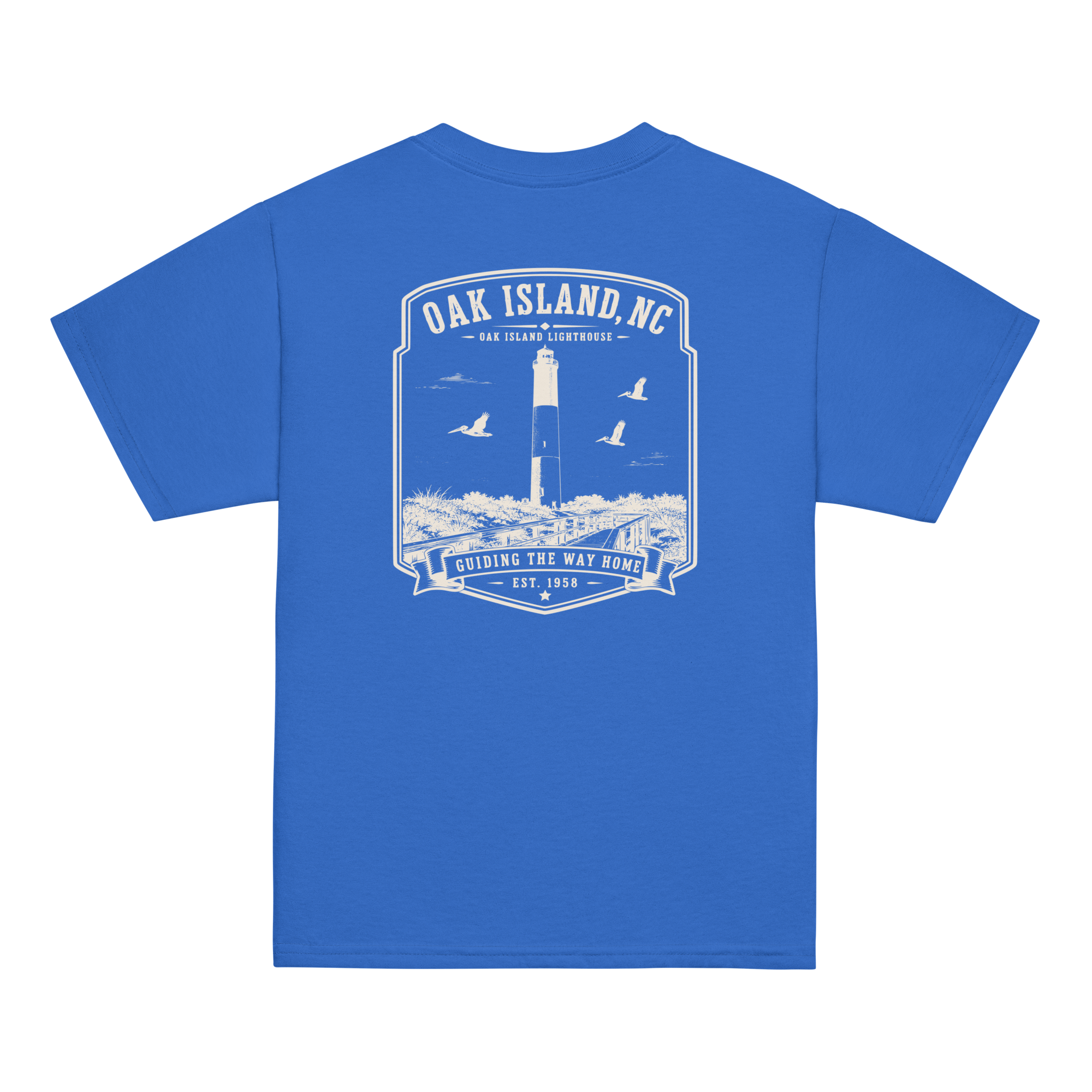 Oak Island, NC - Oak Island Lighthouse - Youth Classic Tee