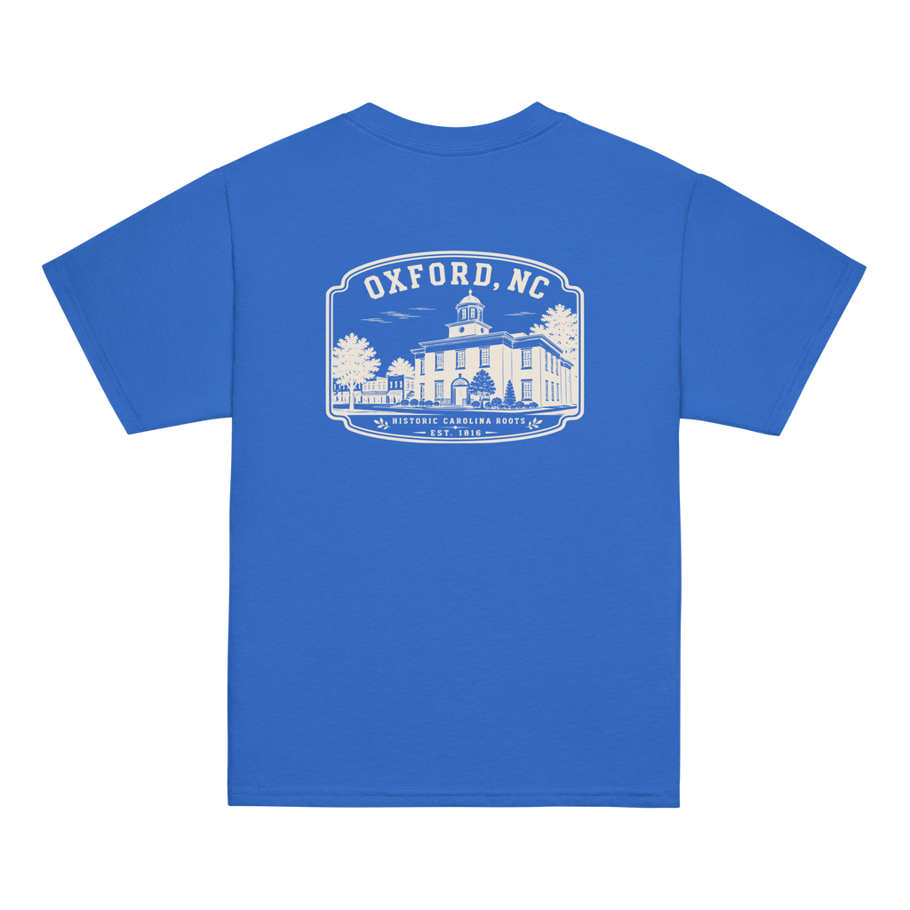 Oxford, NC - Historic Courthouse - Youth Classic Tee