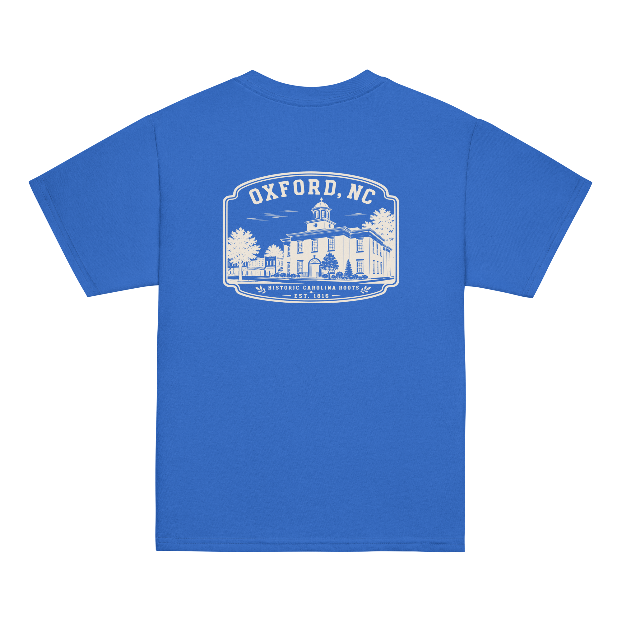 Oxford, NC - Historic Courthouse - Youth Classic Tee