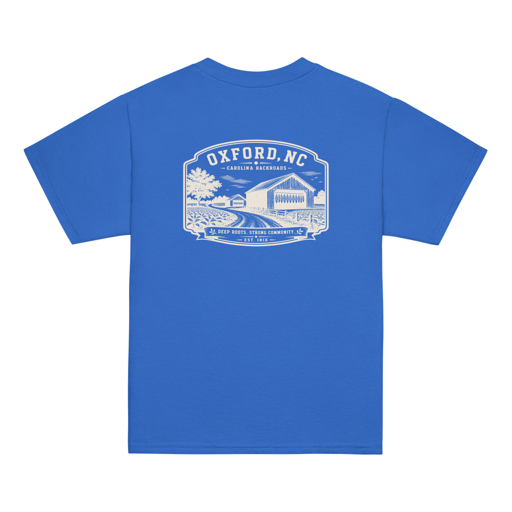 Oxford, NC - Carolina Backroads - Youth Classic Tee
