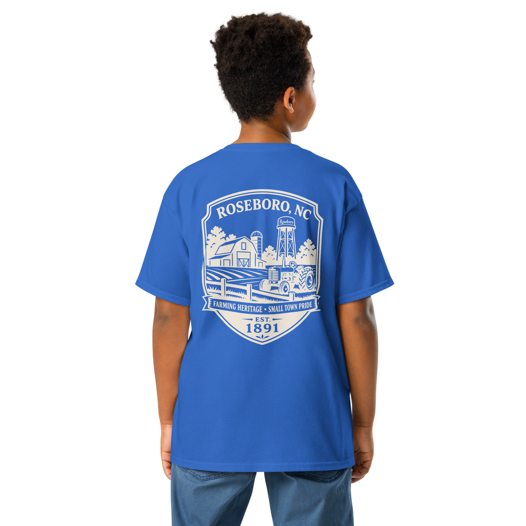 Roseboro, NC - Farm Country - Youth Classic Tee