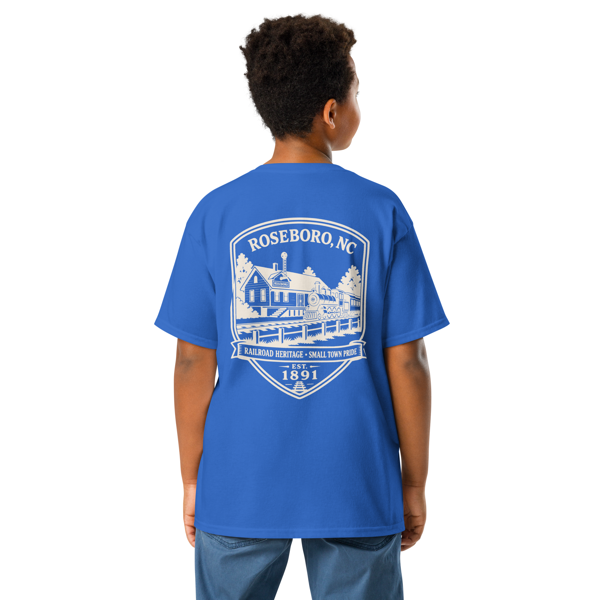 Roseboro, NC - Railroad Town - Youth Classic Tee