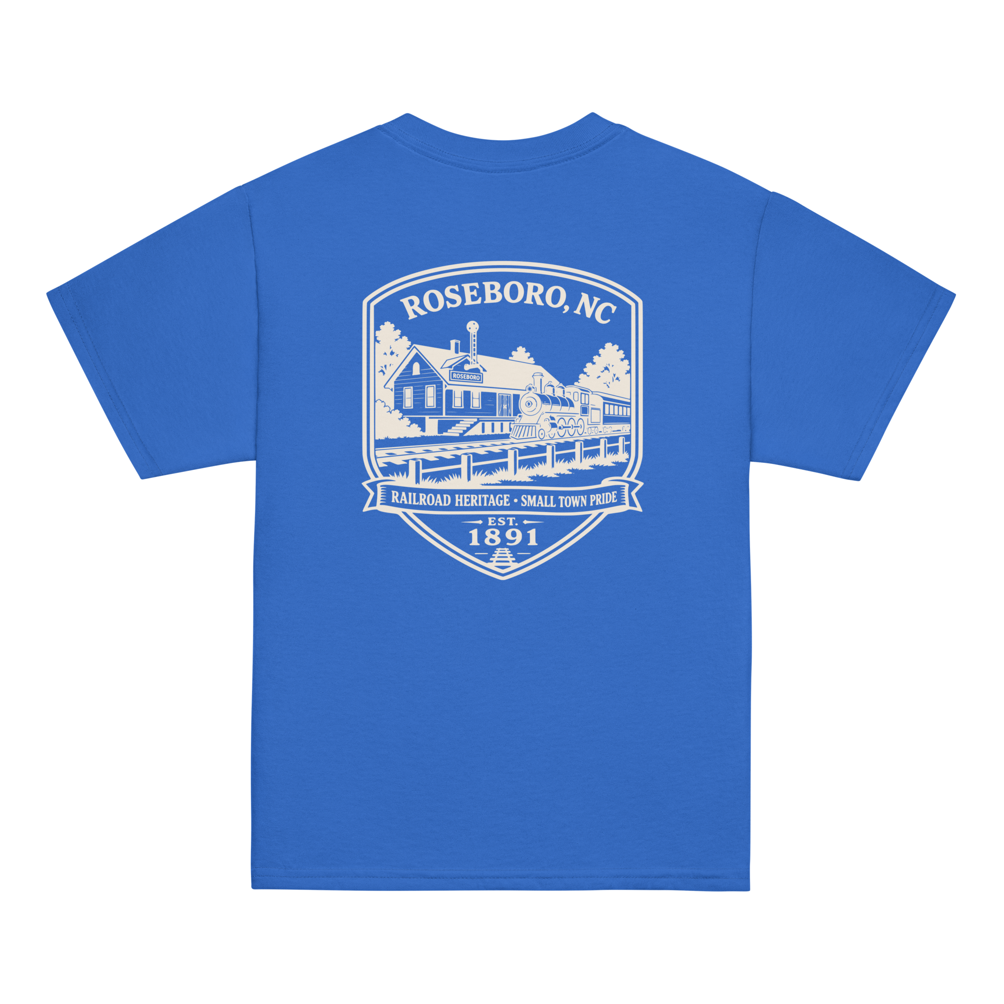 Roseboro, NC - Railroad Town - Youth Classic Tee