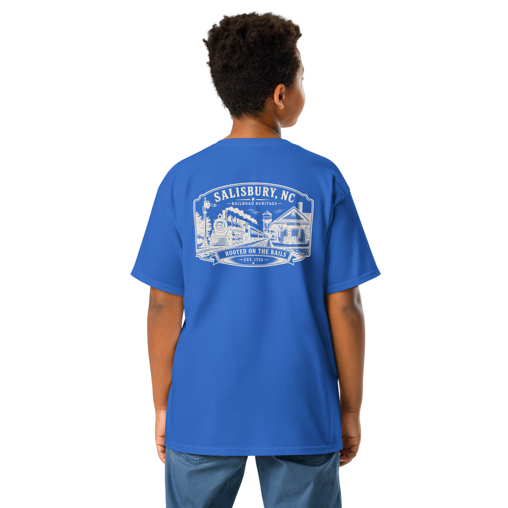 Salisbury, NC - Rooted In Rowan - Youth Classic Tee