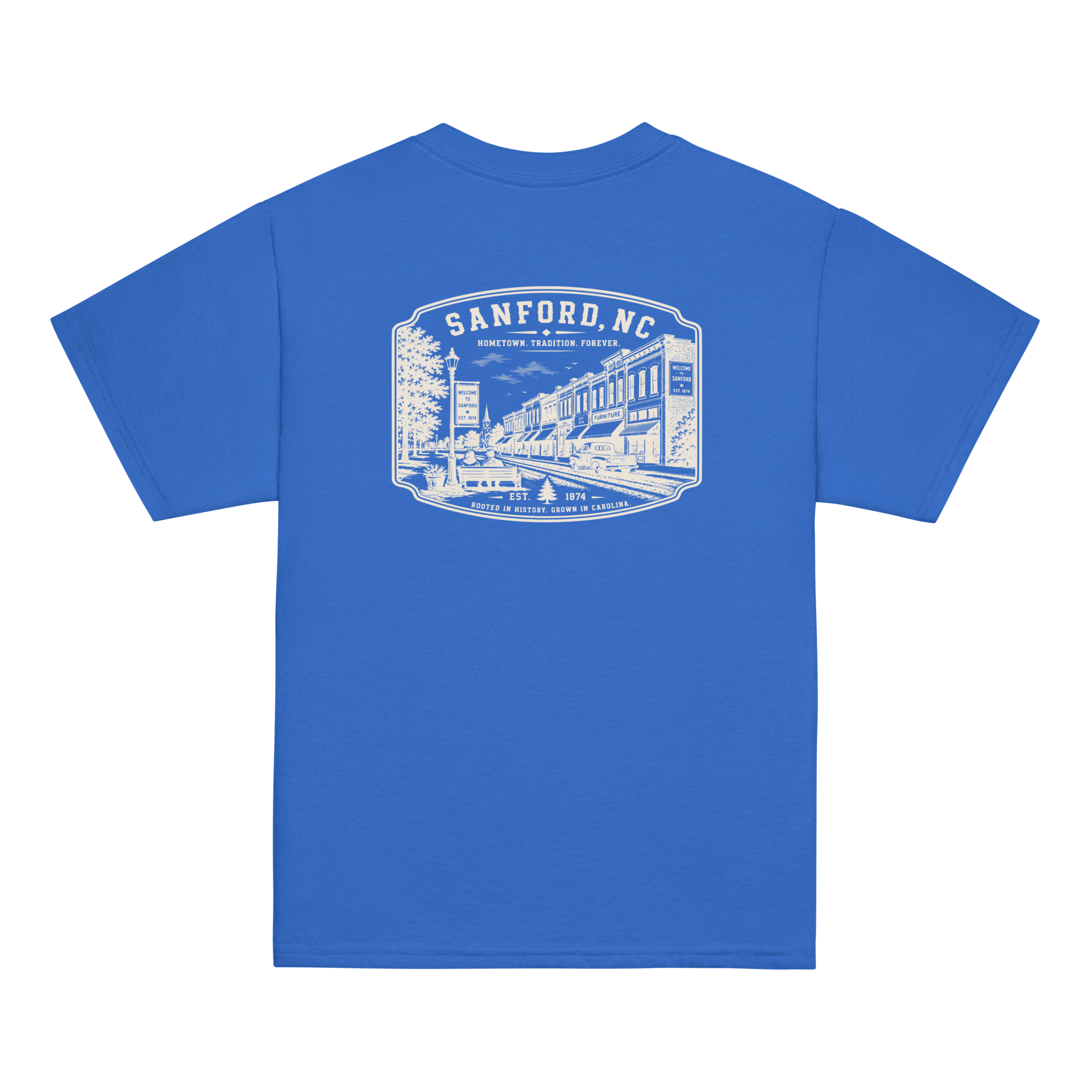 Sanford, NC - Downtown - Youth Classic Tee