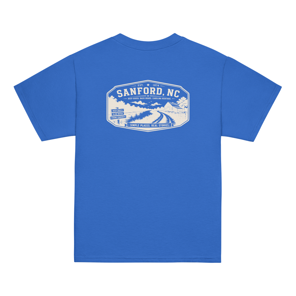 Sanford, NC - Deep River Carolina - Youth Classic Tee