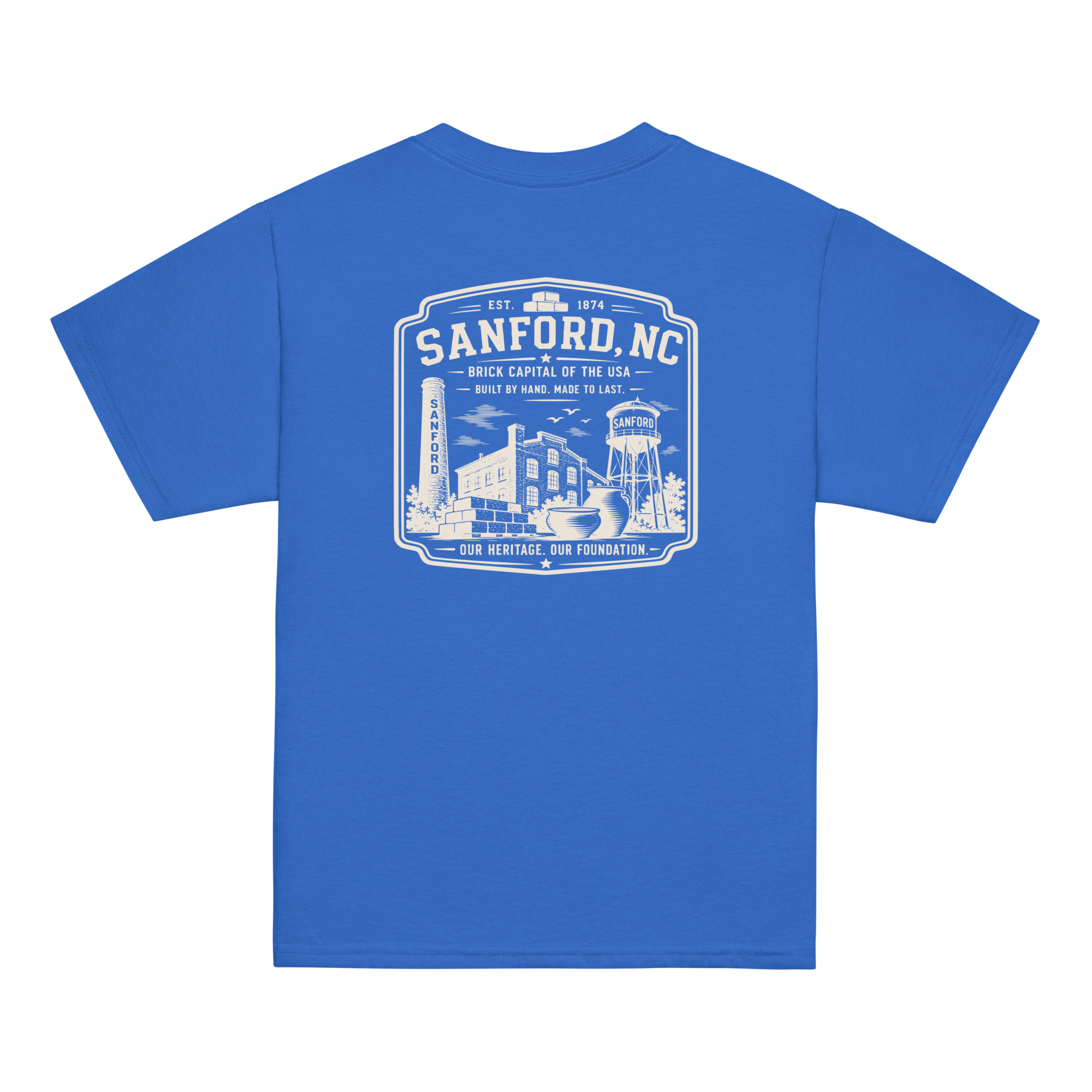 Sanford, NC - The Brick Capital - Youth Classic Tee