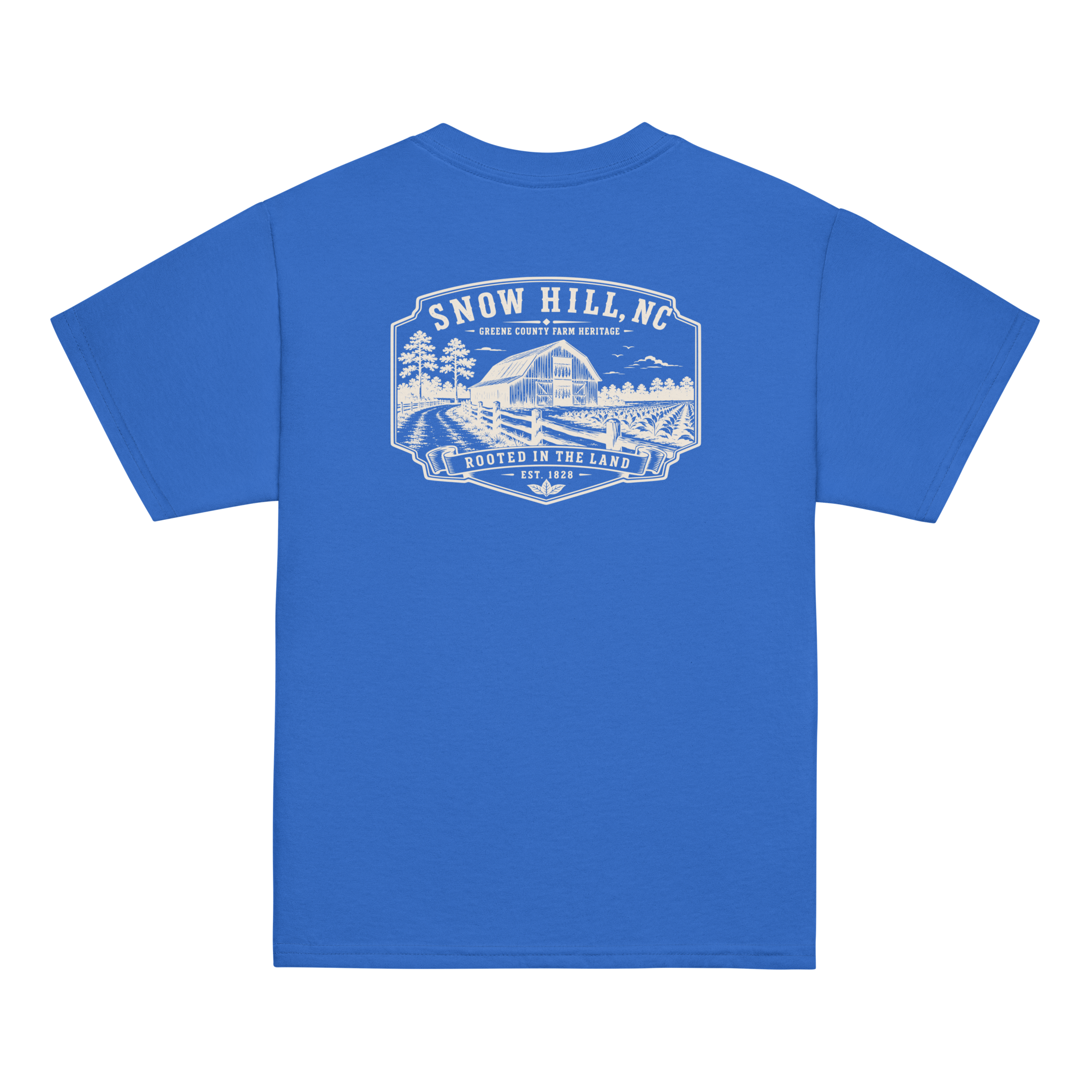 Snow Hill, NC - Rooted In The Land - Youth Classic Tee