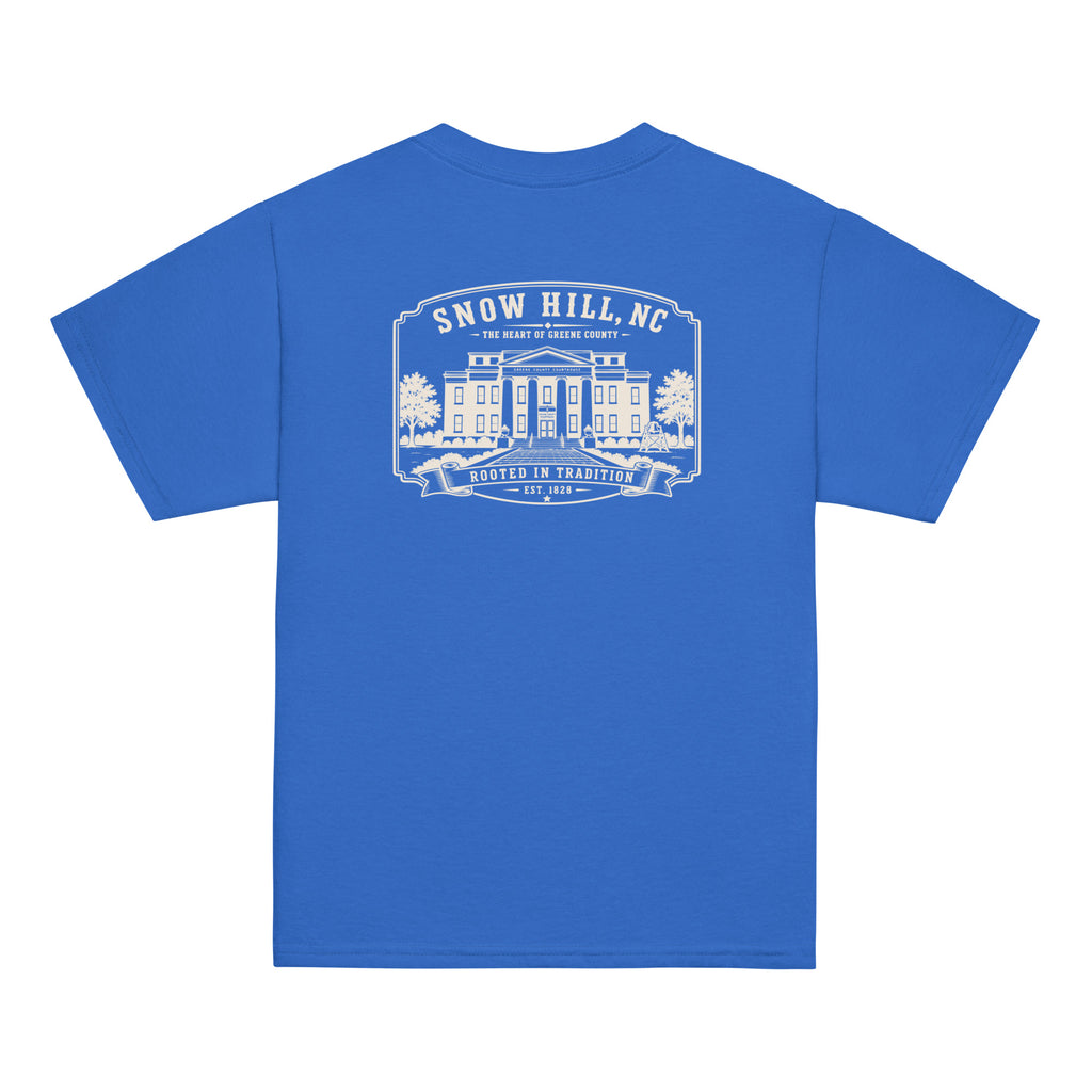 Snow Hill, NC - Historic Courthouse - Youth Classic Tee
