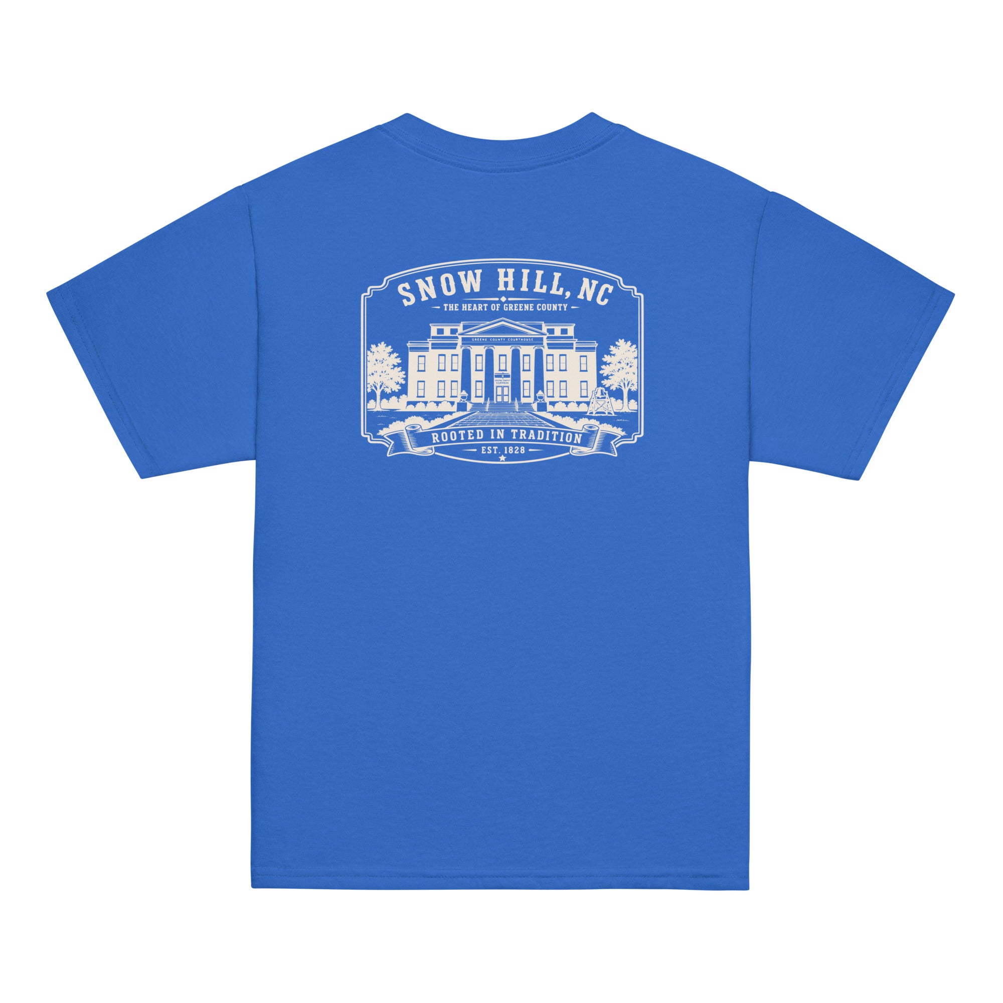 Snow Hill, NC - Historic Courthouse - Youth Classic Tee