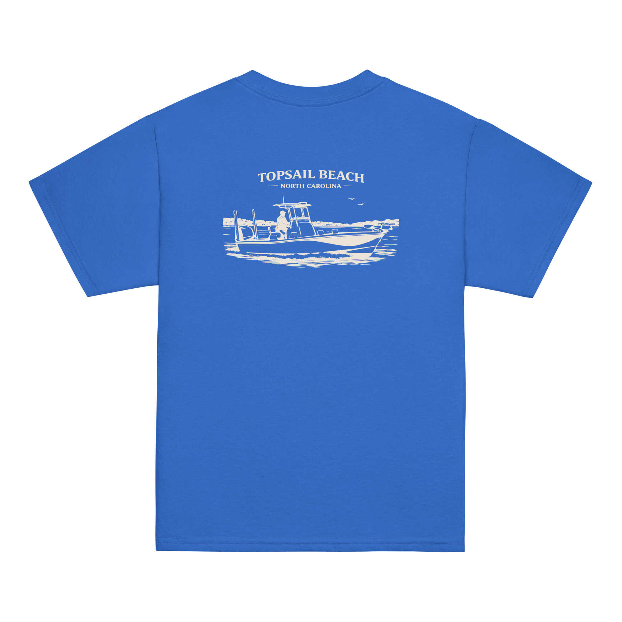 Topsail Beach, NC - Boat Days - Youth Classic Tee