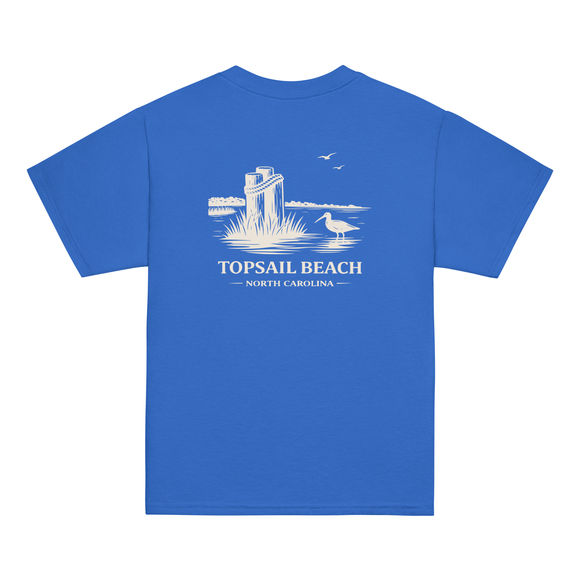 Topsail Beach, NC - The Sandpiper - Youth Classic Tee