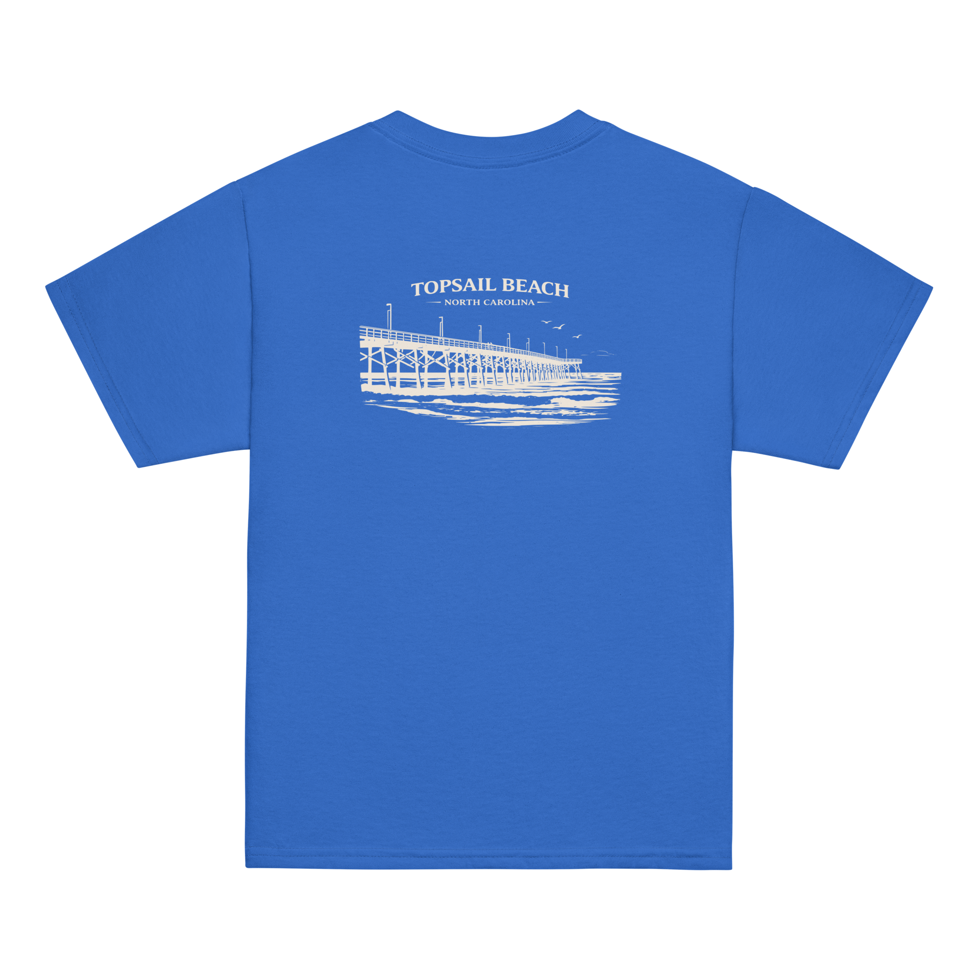 Topsail Beach, NC - Topsail Beach Pier - Youth Classic Tee