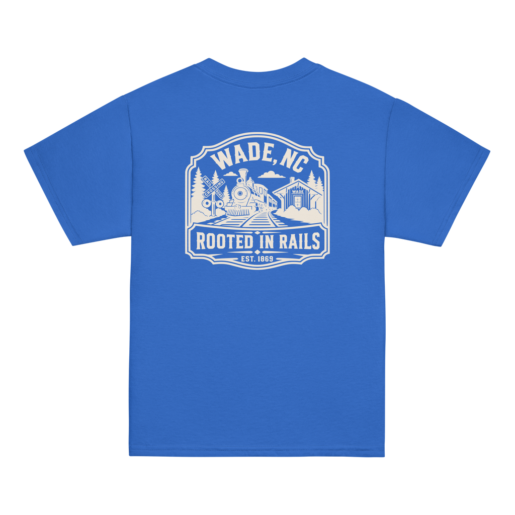Wade, NC - Railroad Town - Youth Classic Tee