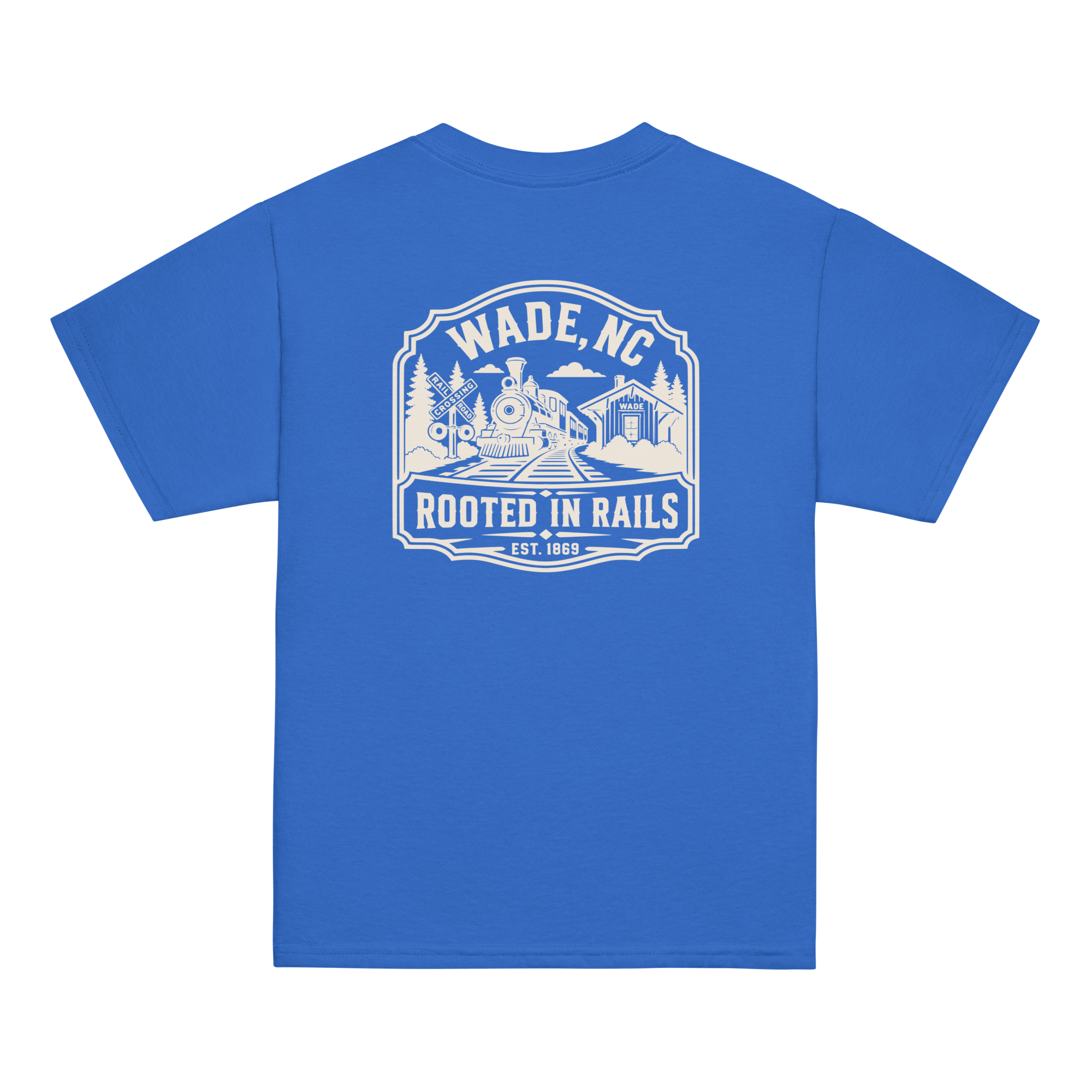 Wade, NC - Railroad Town - Youth Classic Tee
