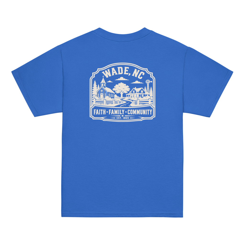 Wade, NC - Faith Family Community - Youth Classic Tee