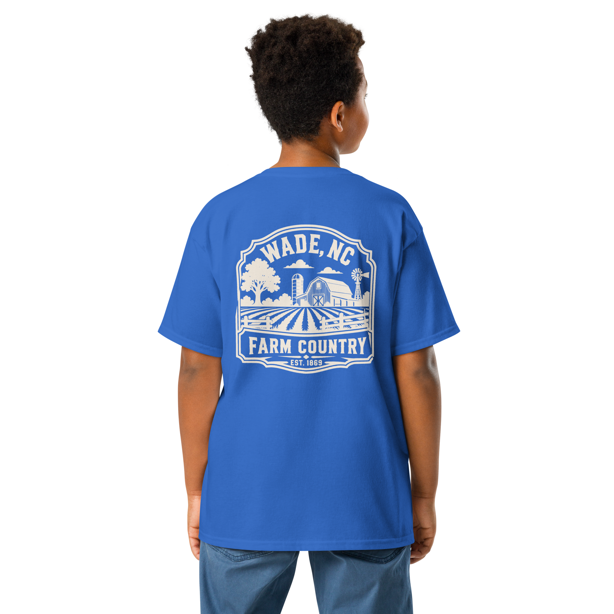 Wade, NC - Farm Country - Youth Classic Tee