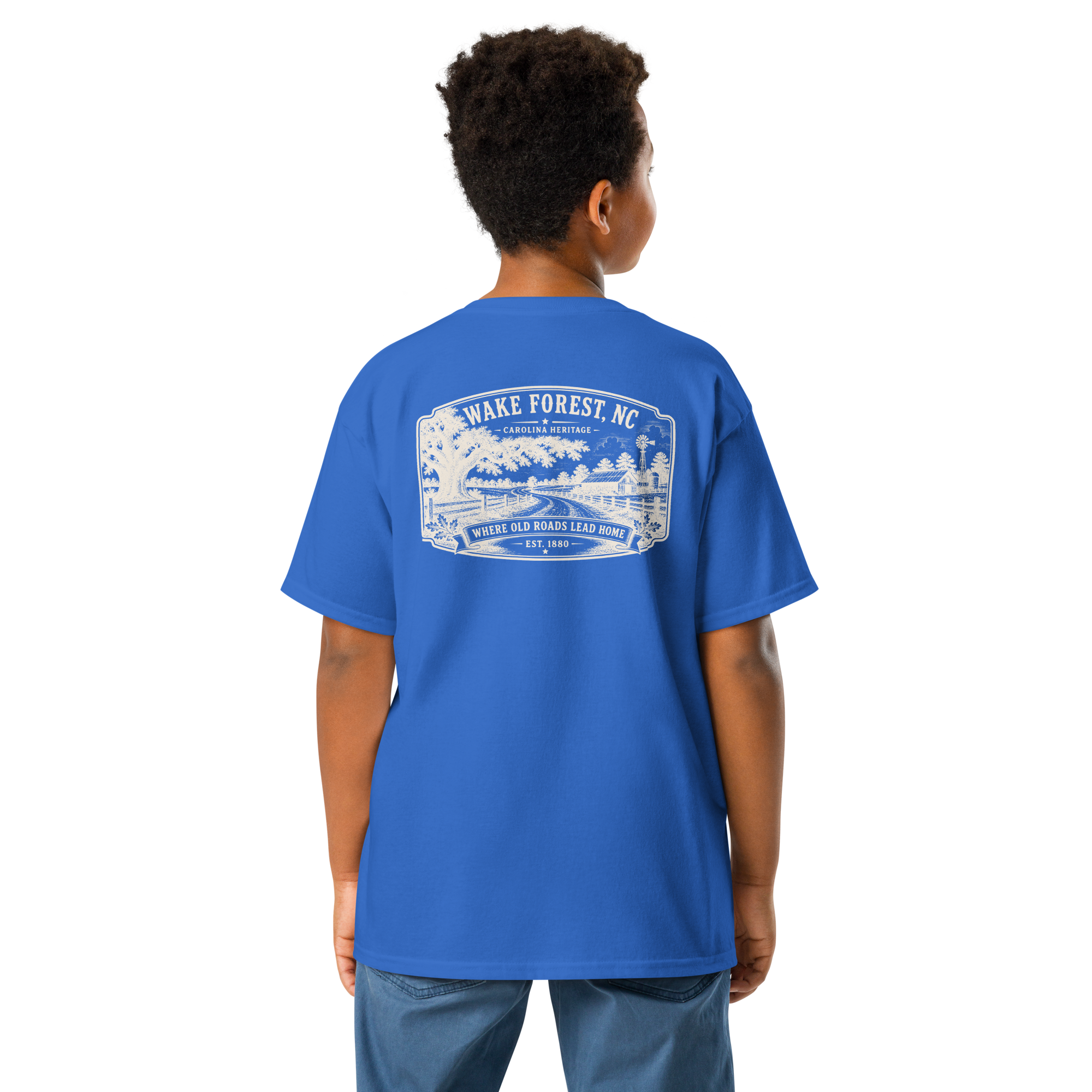 Wake Forest, NC - Carolina Heritage - Youth Classic Tee