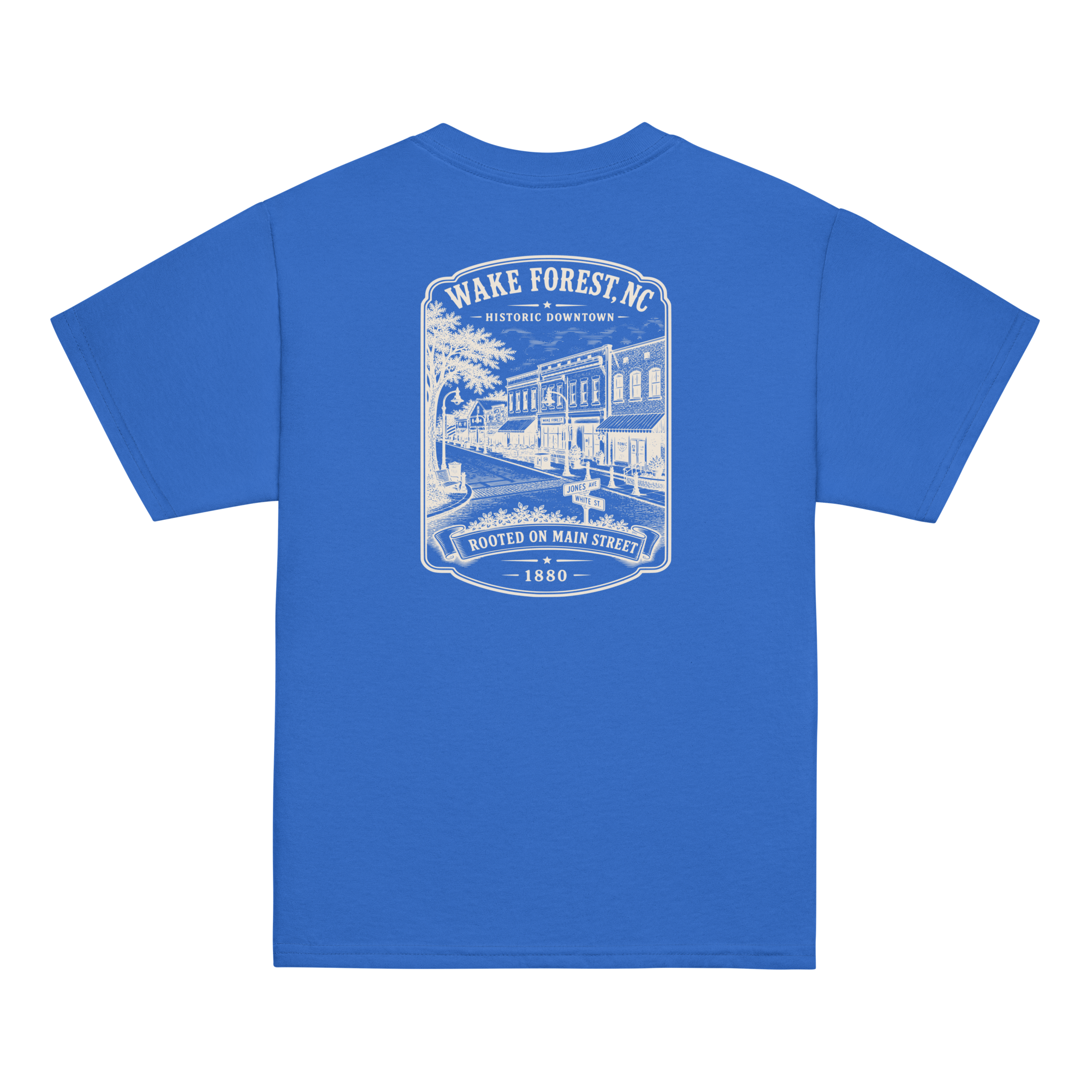 Wake Forest, NC - Historic Downtown - Youth Classic Tee