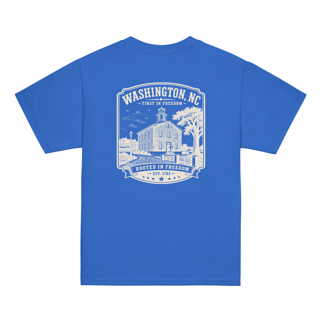Washington, NC - Rooted In Freedom - Youth Classic Tee