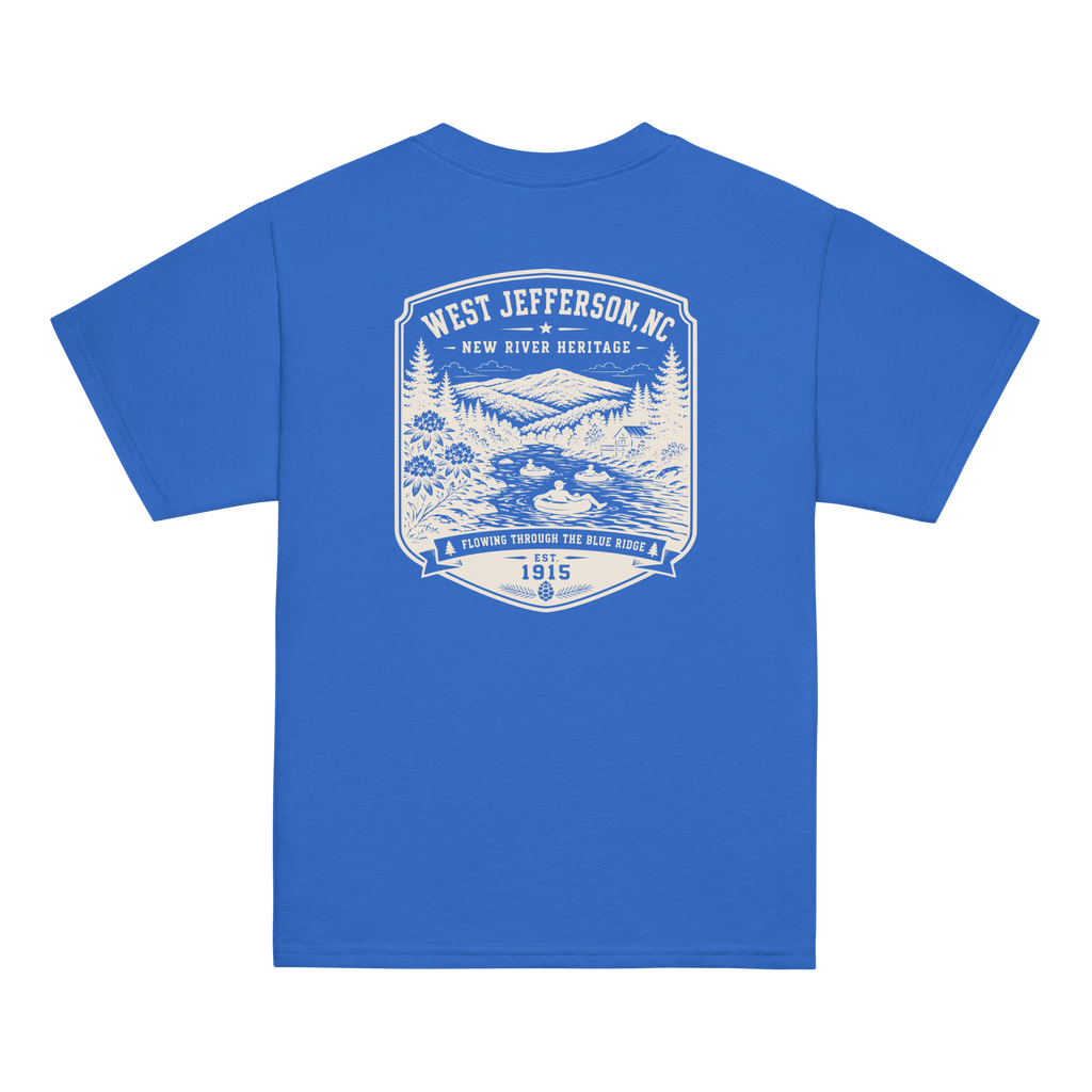 West Jefferson, NC - New River - Youth Classic Tee