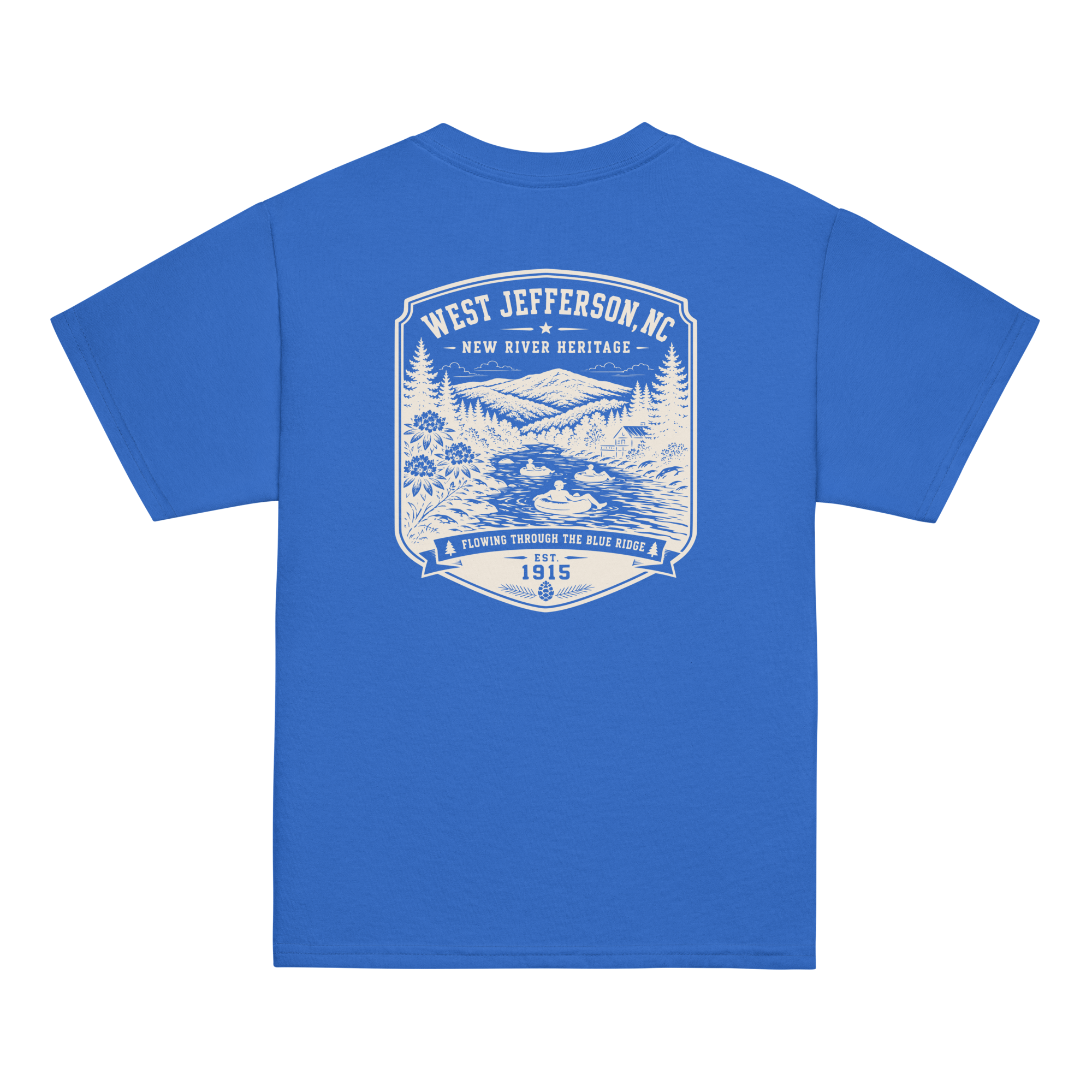 West Jefferson, NC - New River - Youth Classic Tee