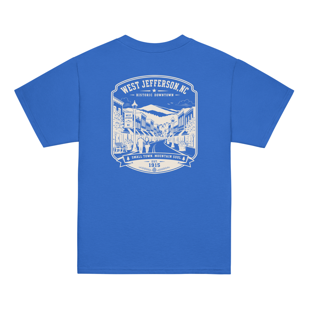 West Jefferson, NC - Historic Downtown - Youth Classic Tee