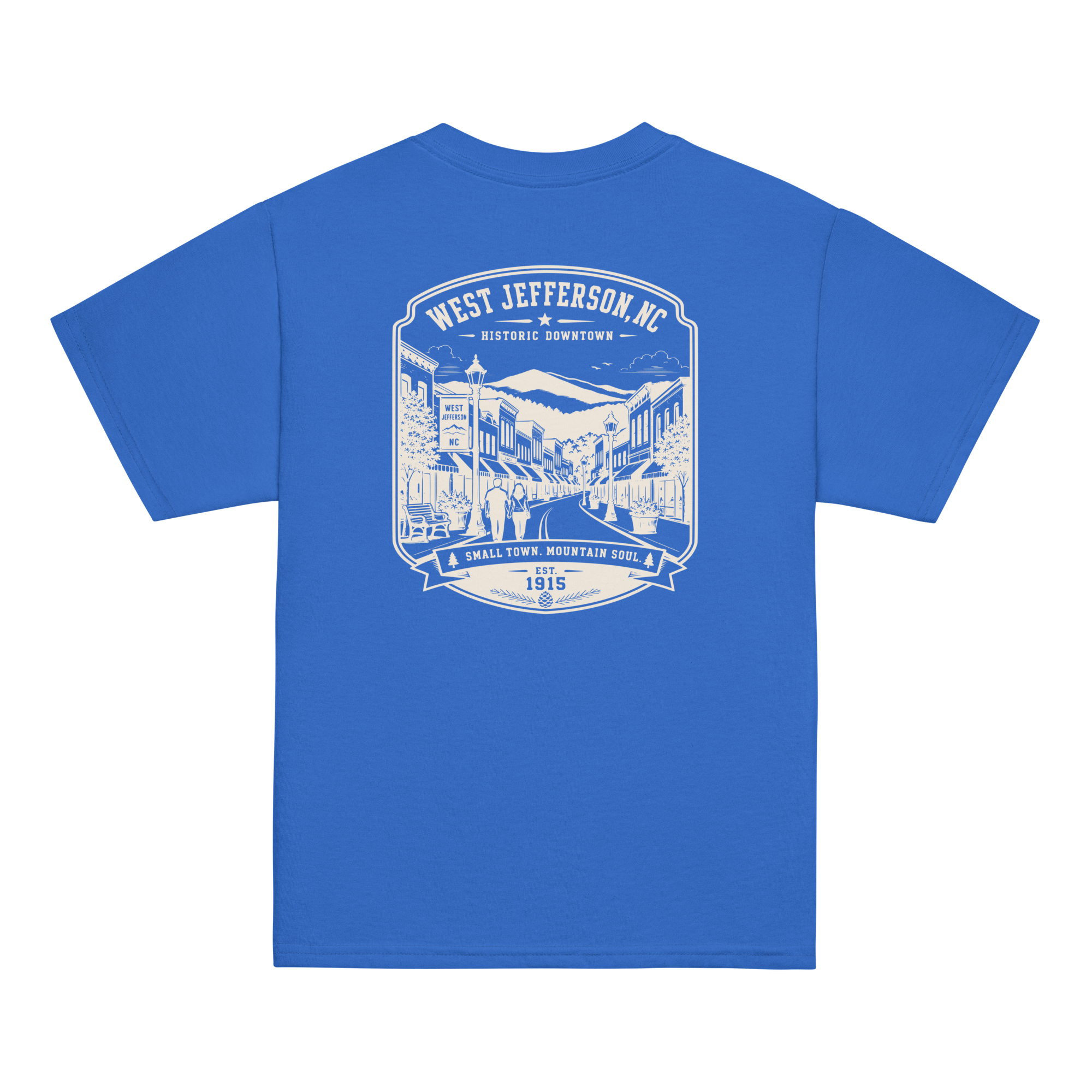 West Jefferson, NC - Historic Downtown - Youth Classic Tee